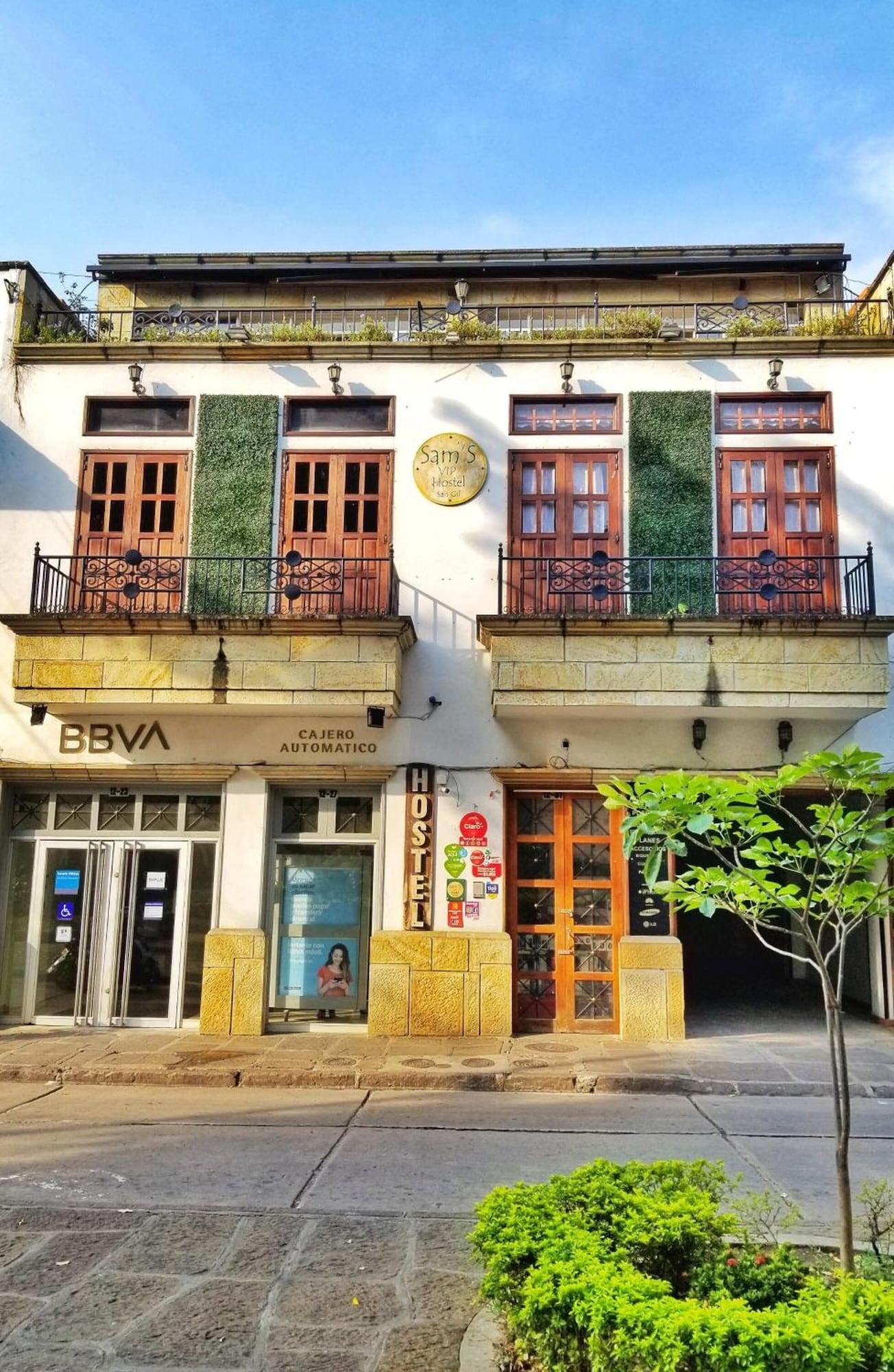 Vista Exterior Sam's VIP Hostel San Gil