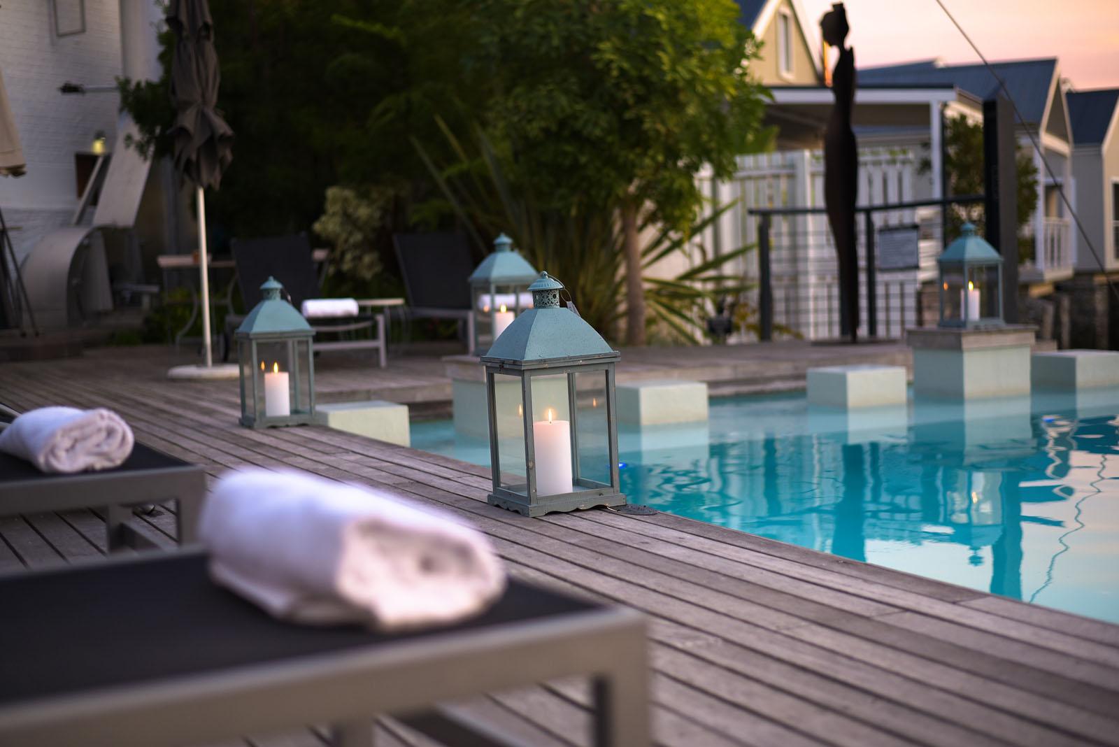 Vista Piscina Turbine Hotel and Spa