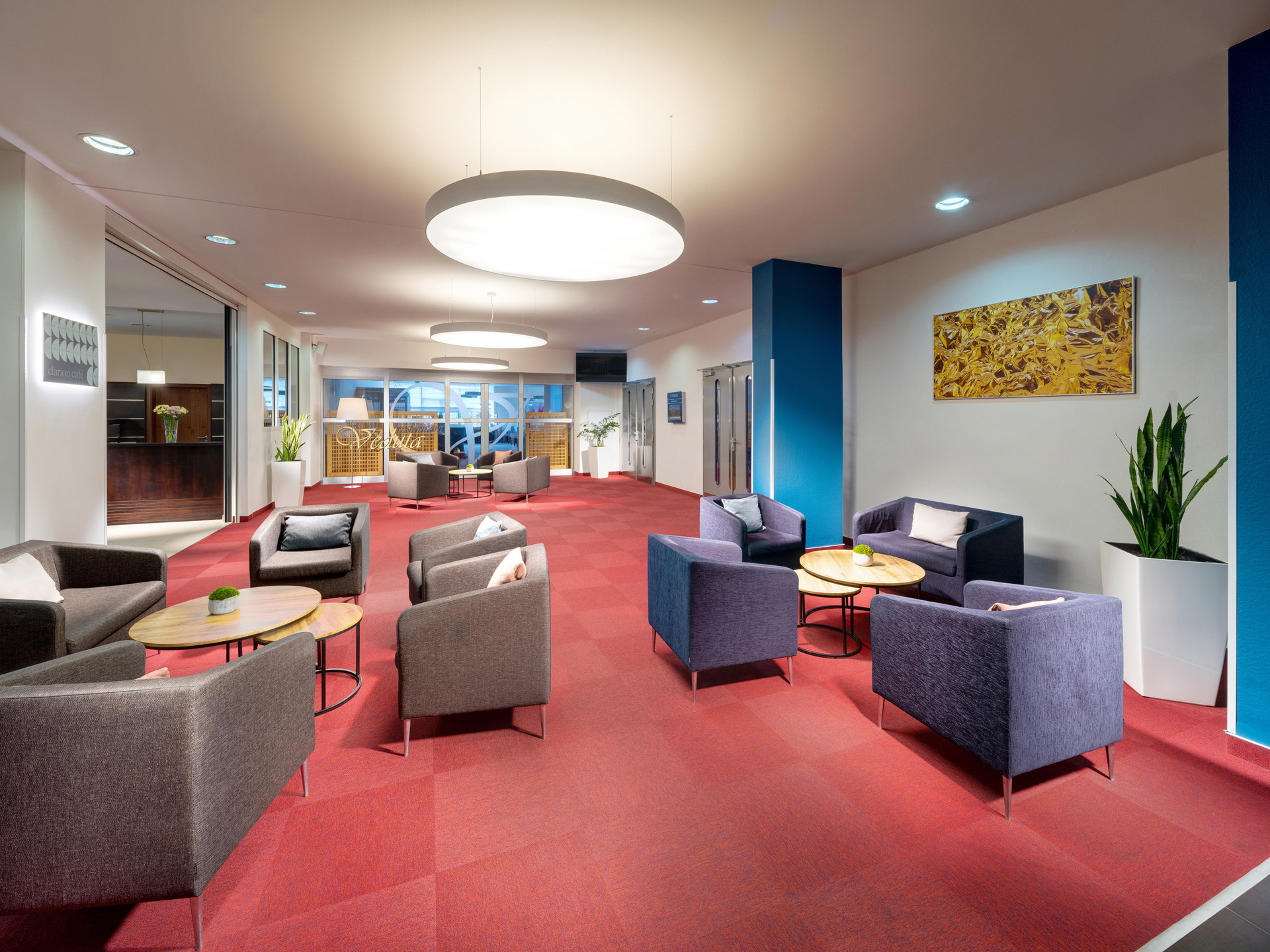 Vista Lobby Clarion Congress Hotel Ostrava