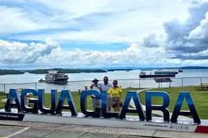 Actividad - CANAL DE PANAMA AGUAS CLARAS Y EXCLUSAS DE GATUN DONDE SE VEN LOS MEGA BARCOS