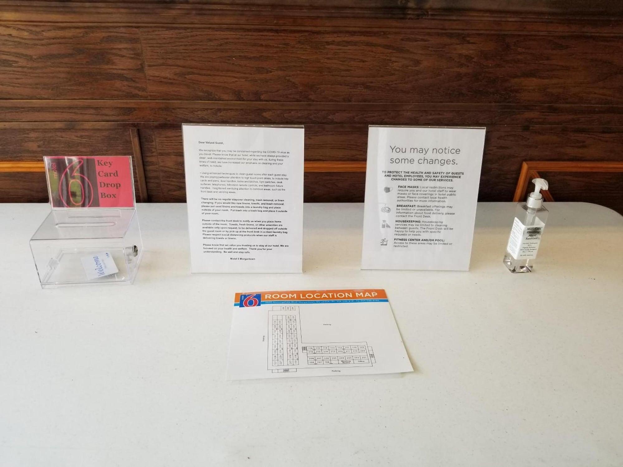 Equipamiento de Habitación Motel 6 Morgantown, WV