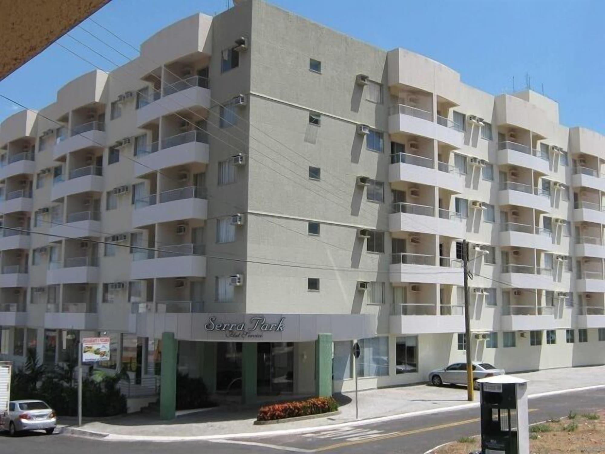 Vista Exterior Serra Park Flat Service - RQ Turismo