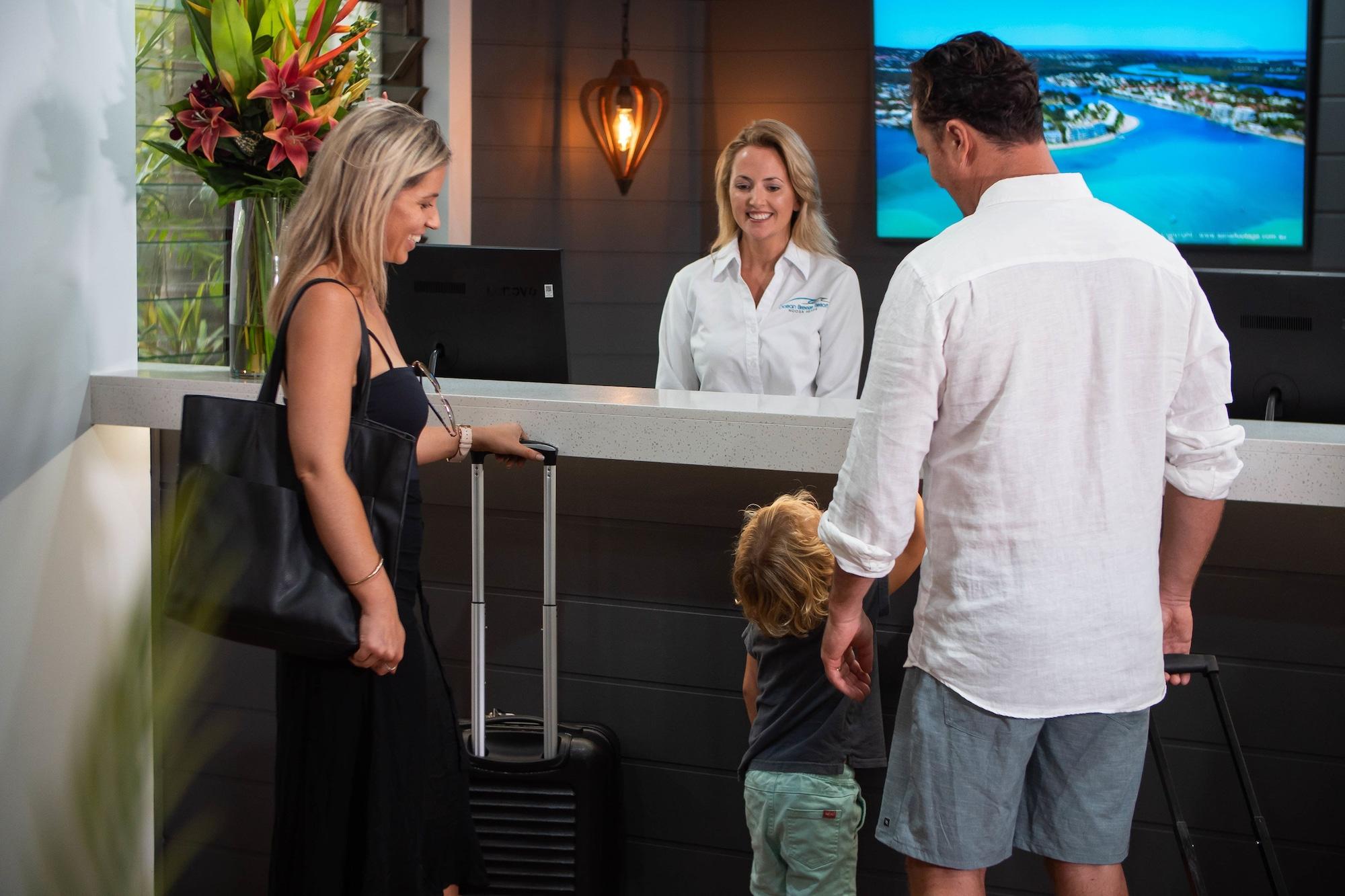 Vista Lobby Ocean Breeze Resort