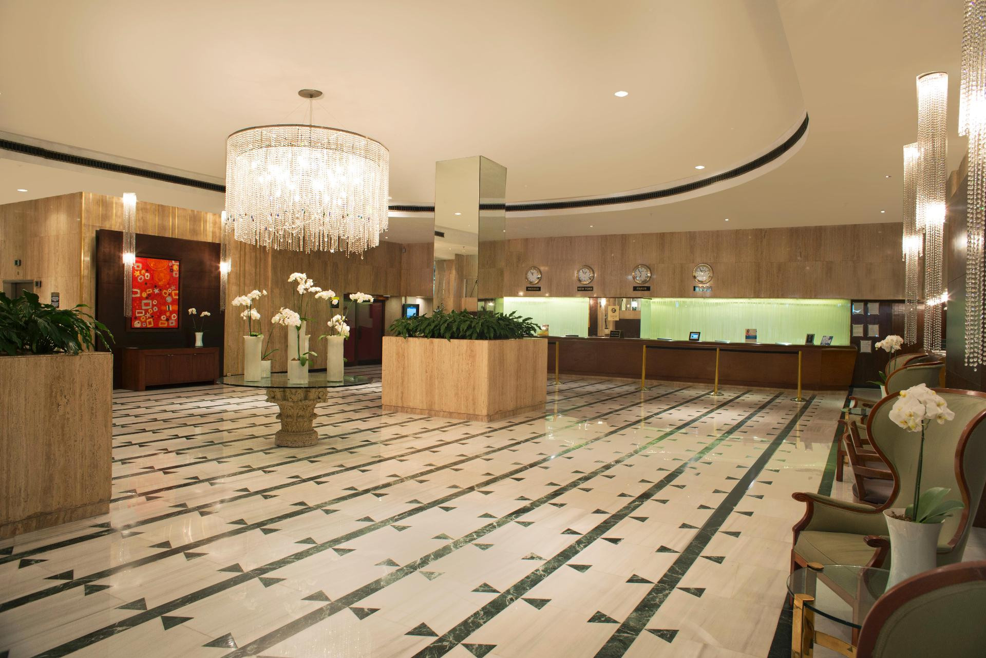 Vista Lobby Fiesta Americana Reforma