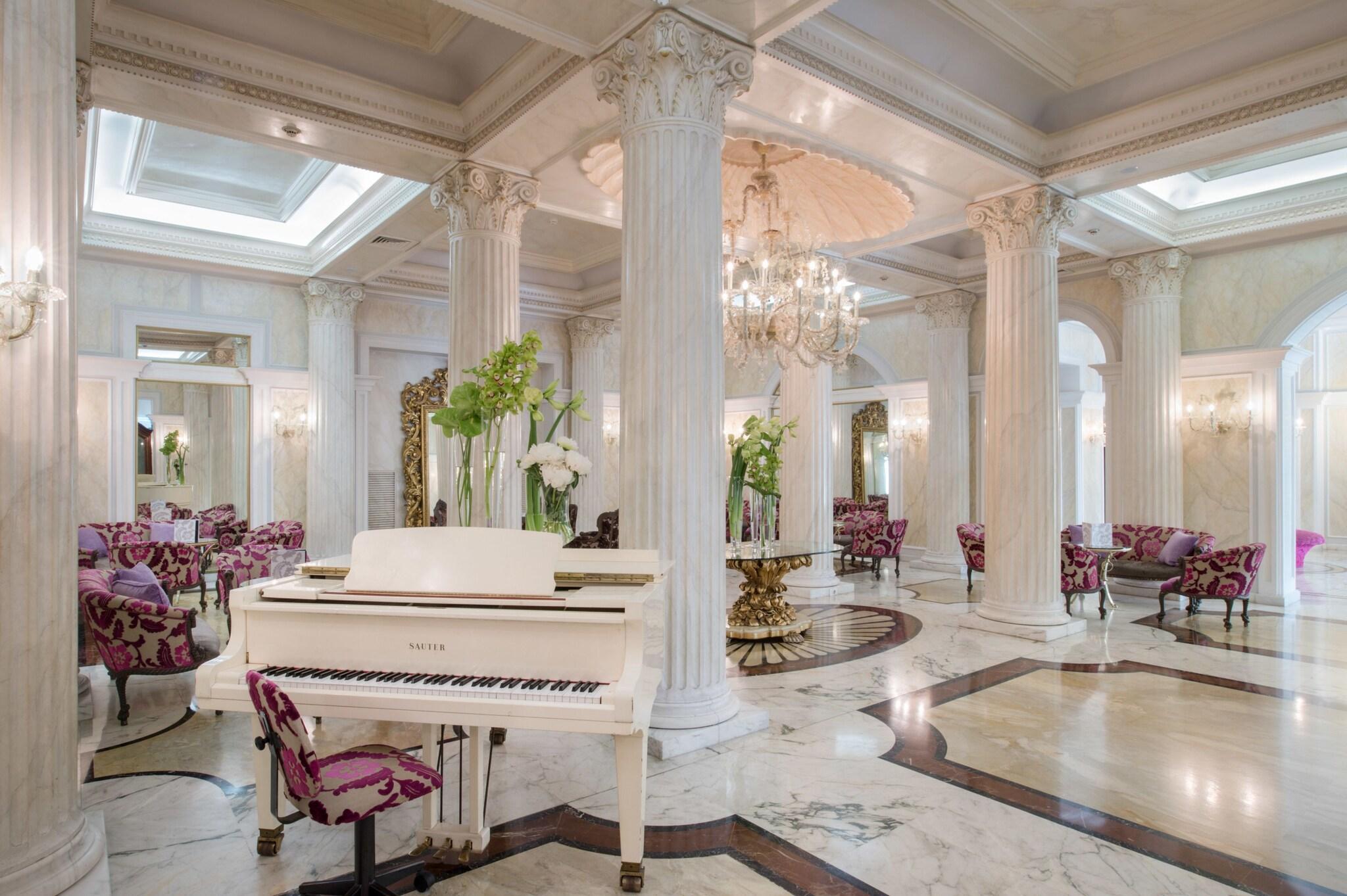 Vista Lobby Grand Hotel Des Bains