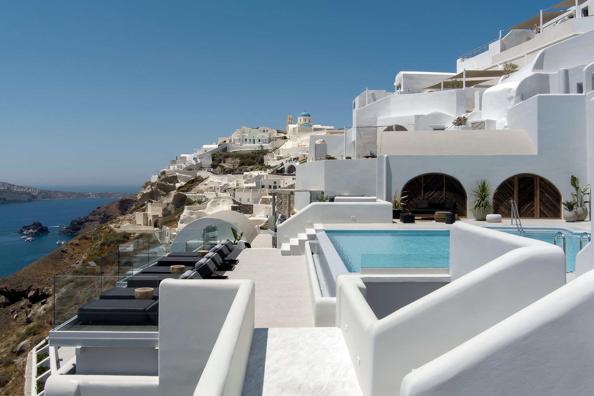 Vista Exterior Hom Santorini