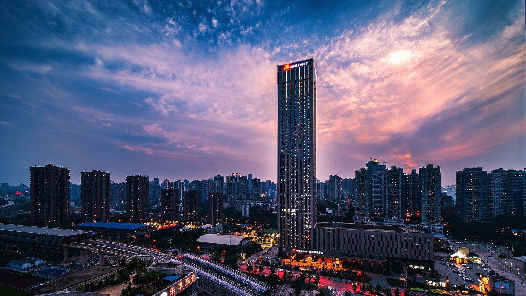Vista Exterior Chongqing Marriott Hotel