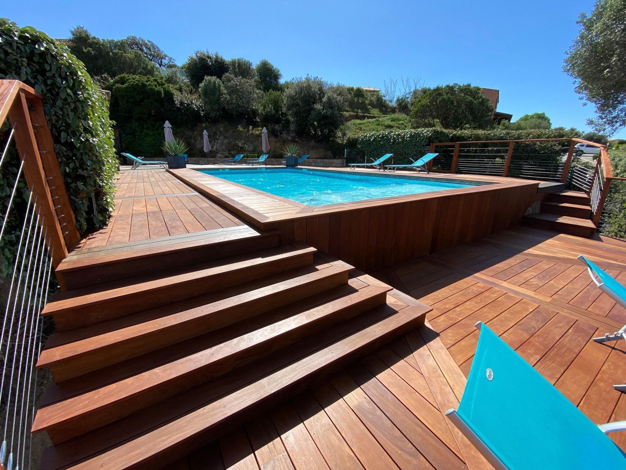 Vista Piscina Résidence Terra Théa