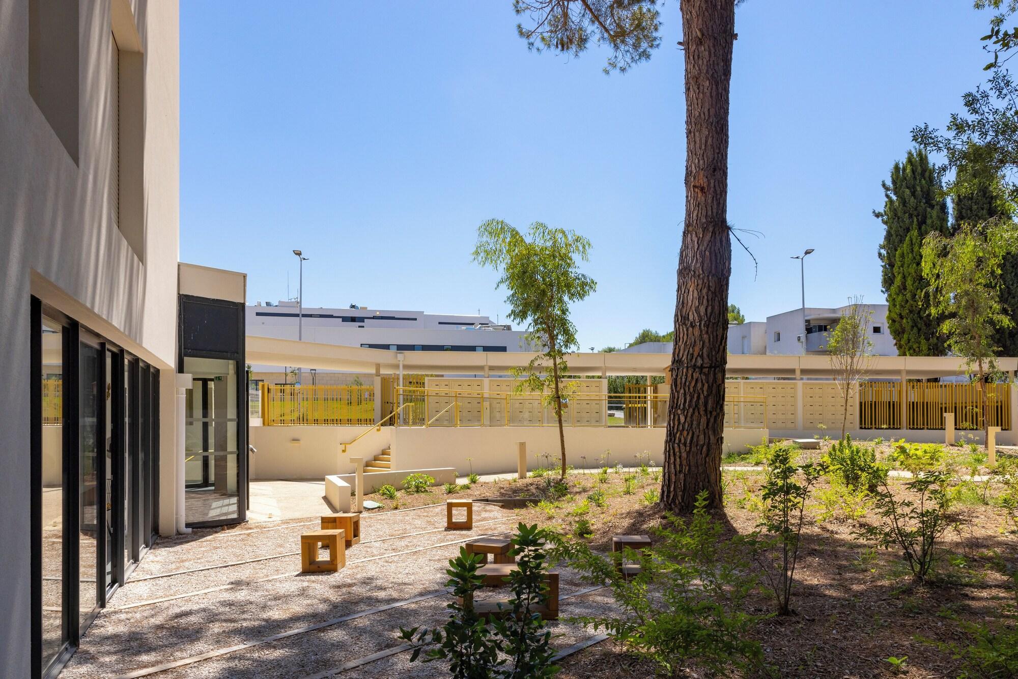 Vista Exterior Apparteo Montpellier