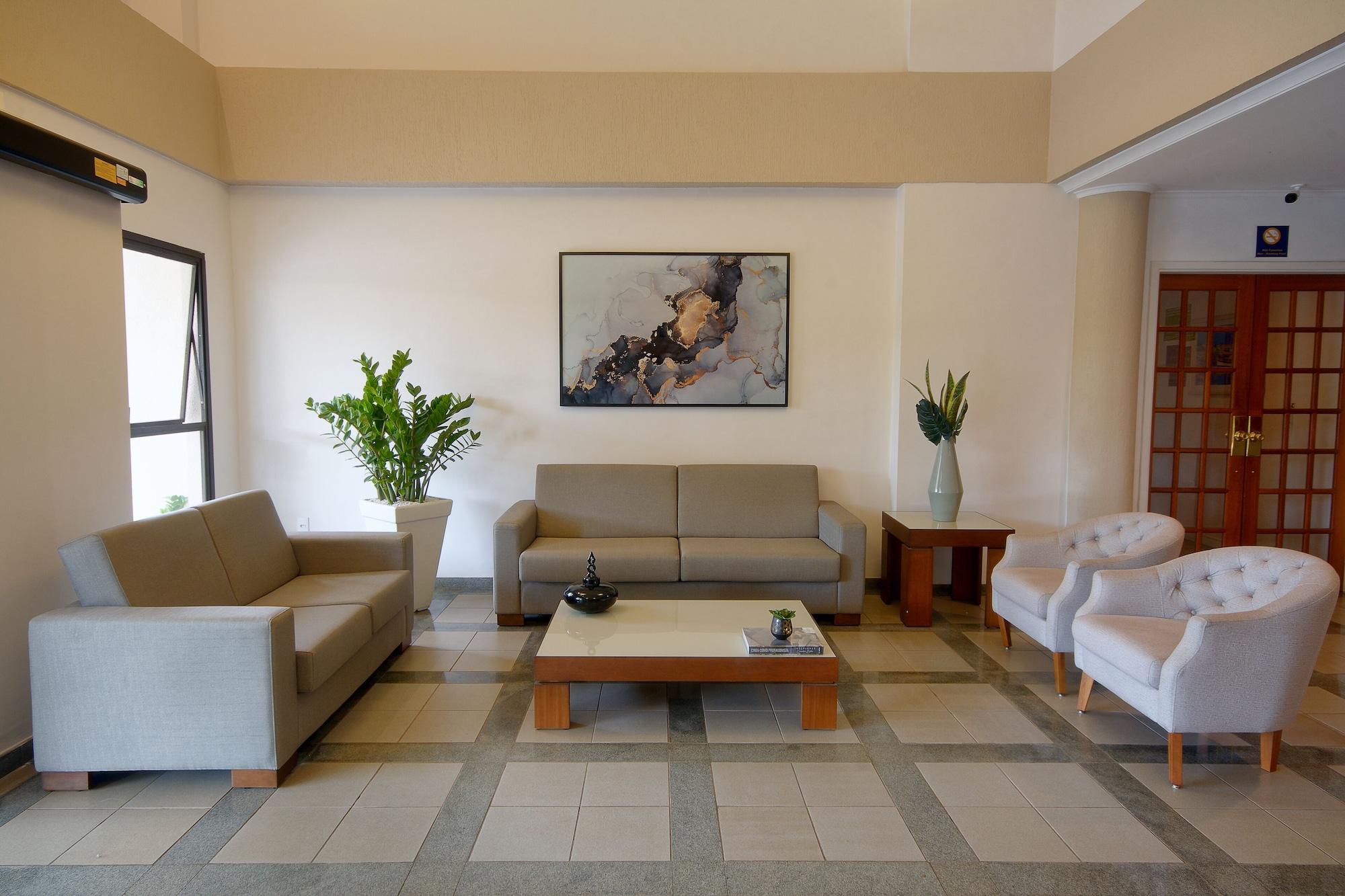 Vista Lobby Fênix Hotel Limeira
