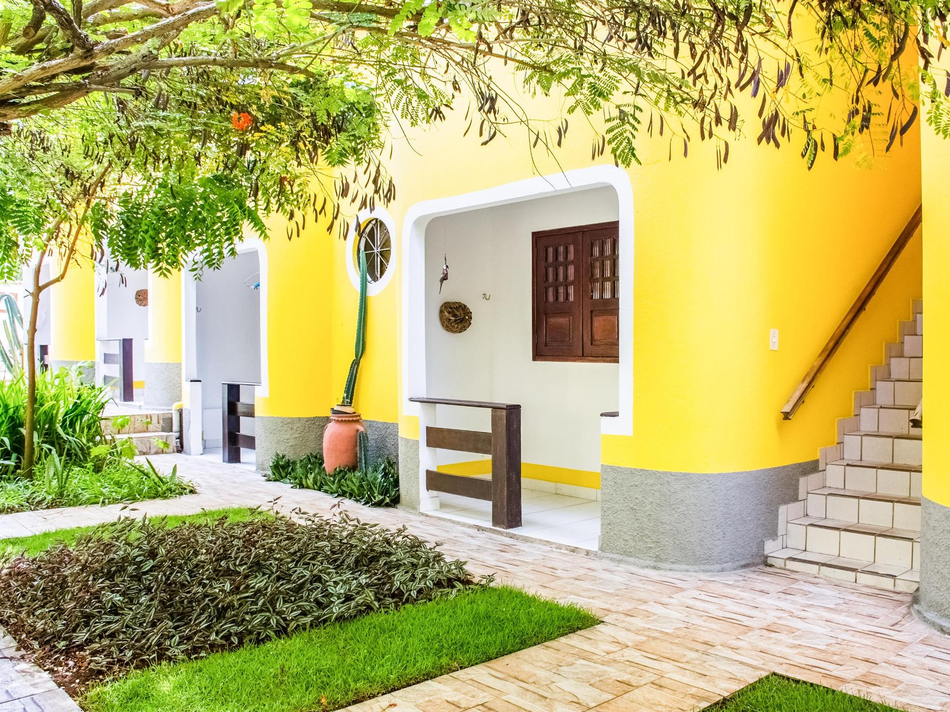 Vista Exterior Aguamarinha Pousada