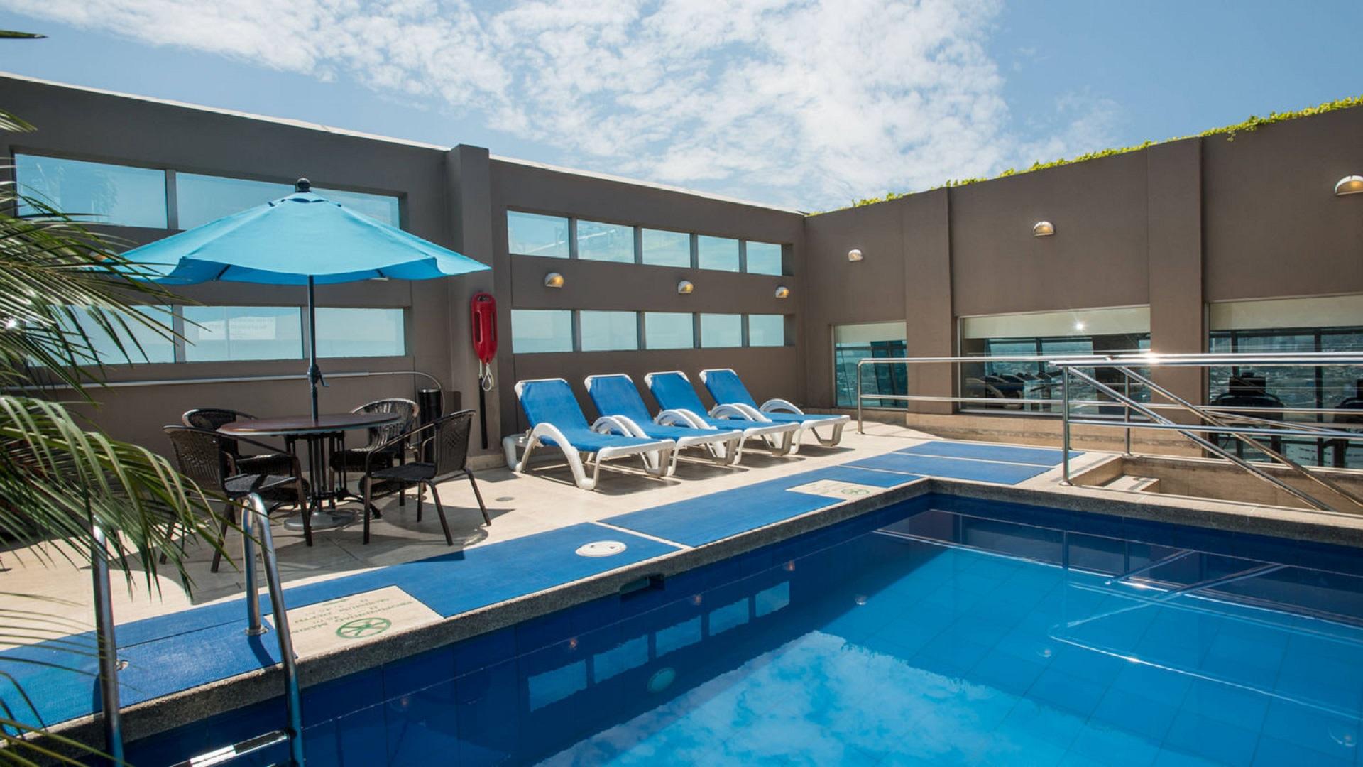 Vista Piscina Courtyard by Marriott Guayaquil