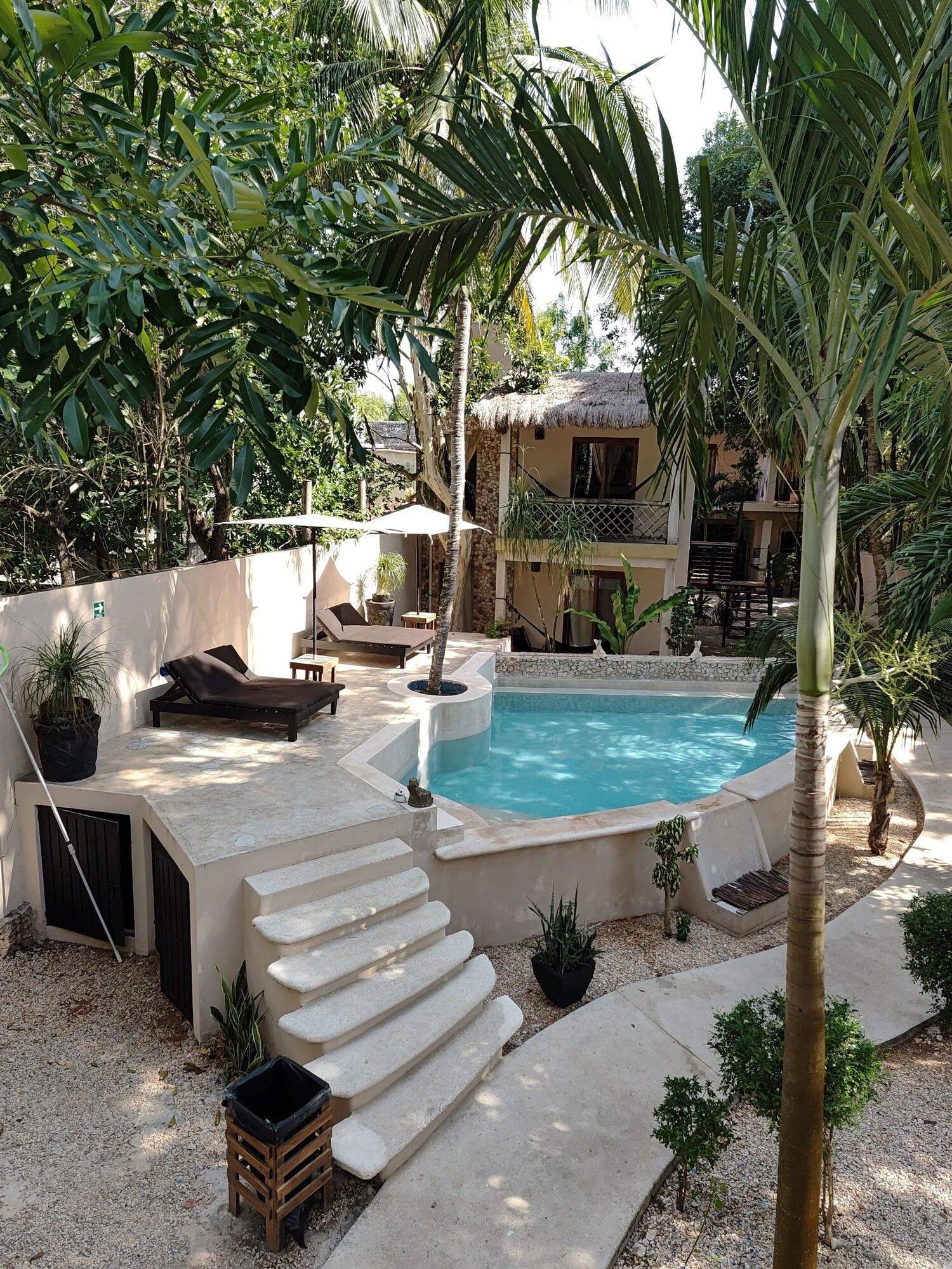 Vista Piscina Hotel Refugio 41