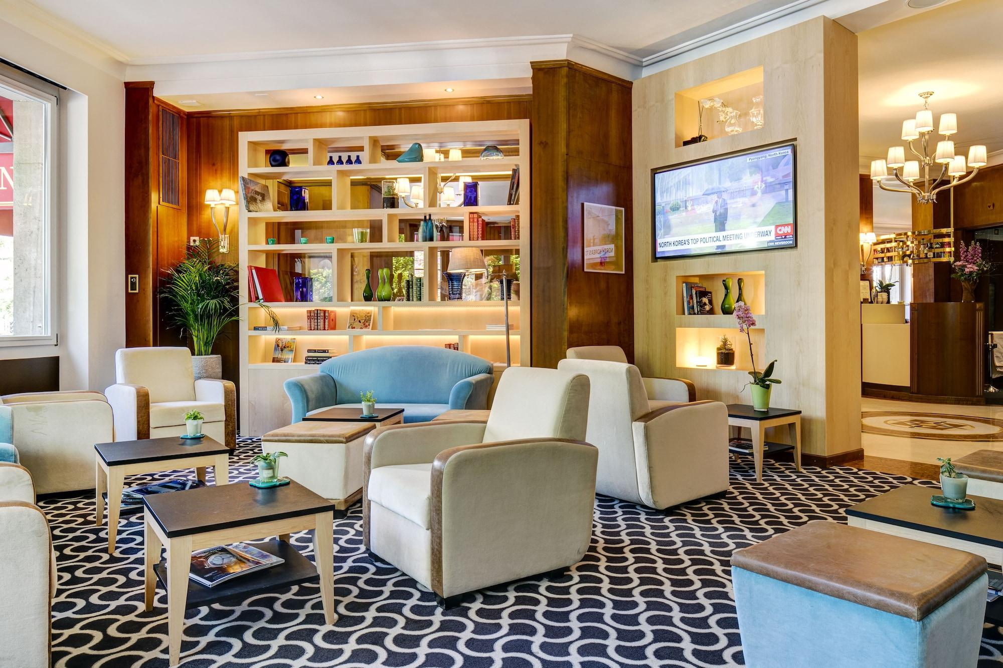 Vista Lobby Hotel Eden Genève