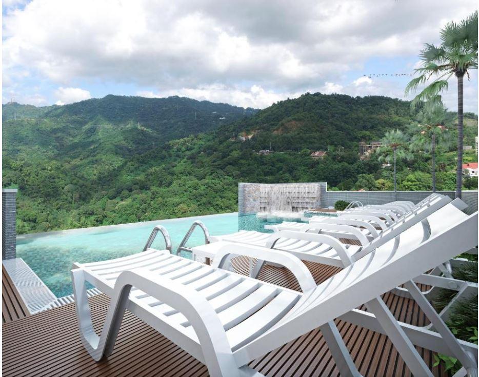 Vista Piscina Hayat Sky Towers