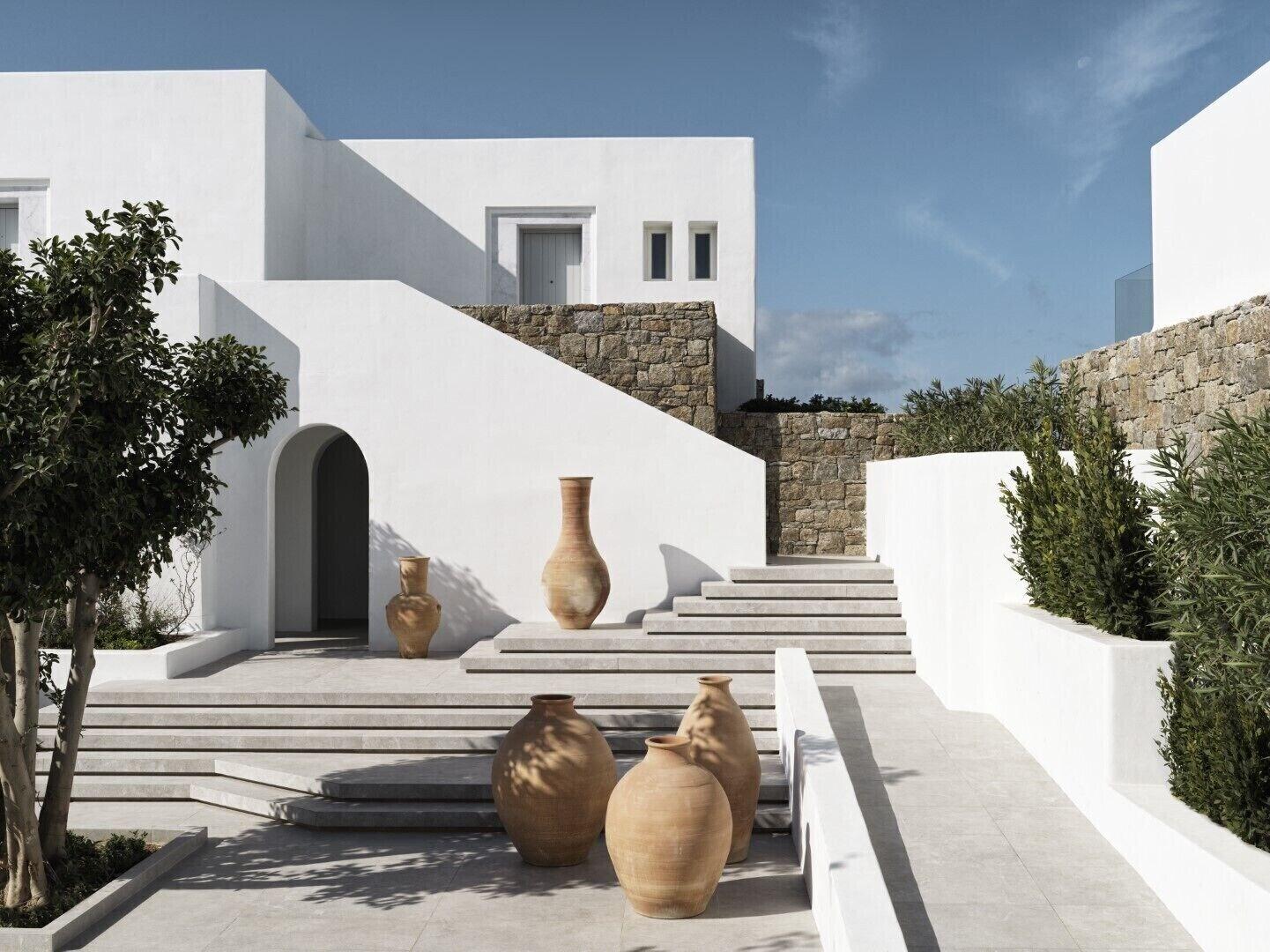 Vista Exterior Deos Mykonos - A Myconian Collection Hotel