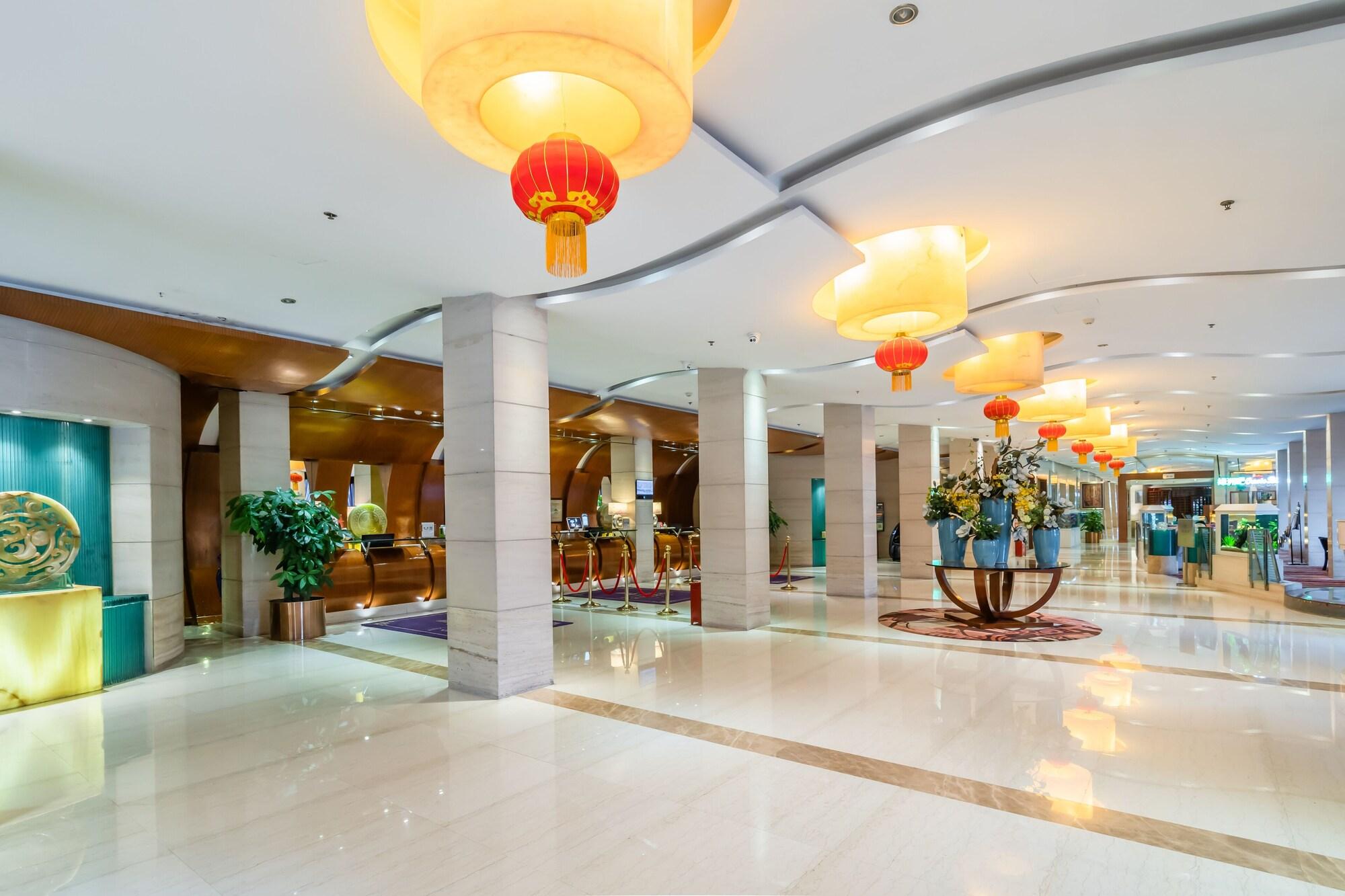 Vista Lobby Gem Flower Jinyu Sunshine Hotel
