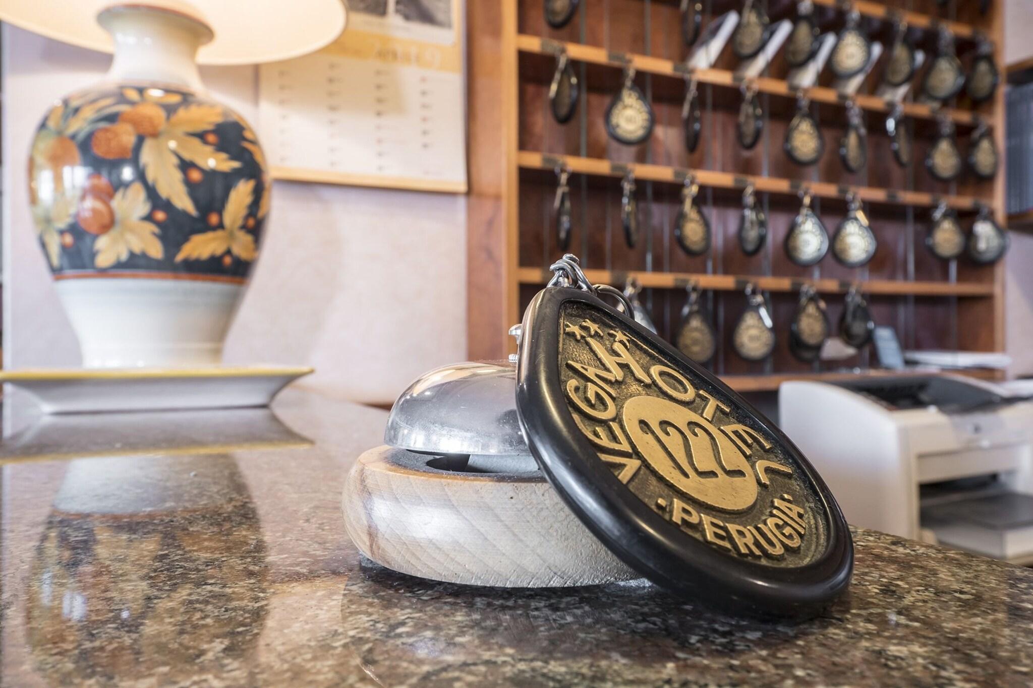 Vista Lobby Vega Hotel Perugia