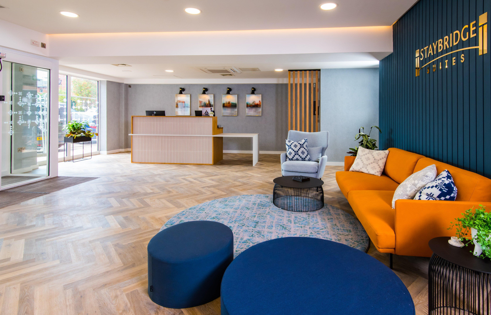Vista Lobby Staybridge Suites Cardiff by IHG