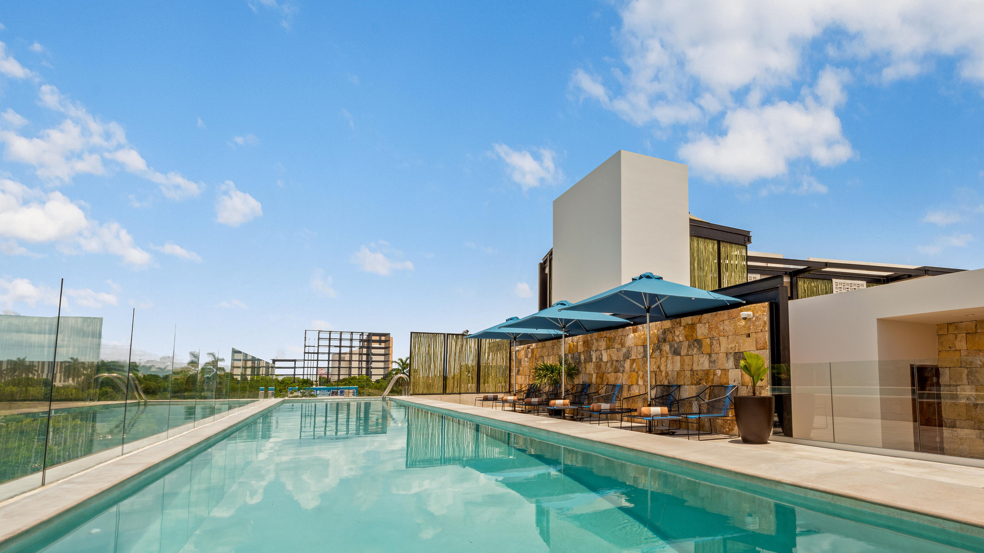 Vista Piscina Las Brisas Mérida