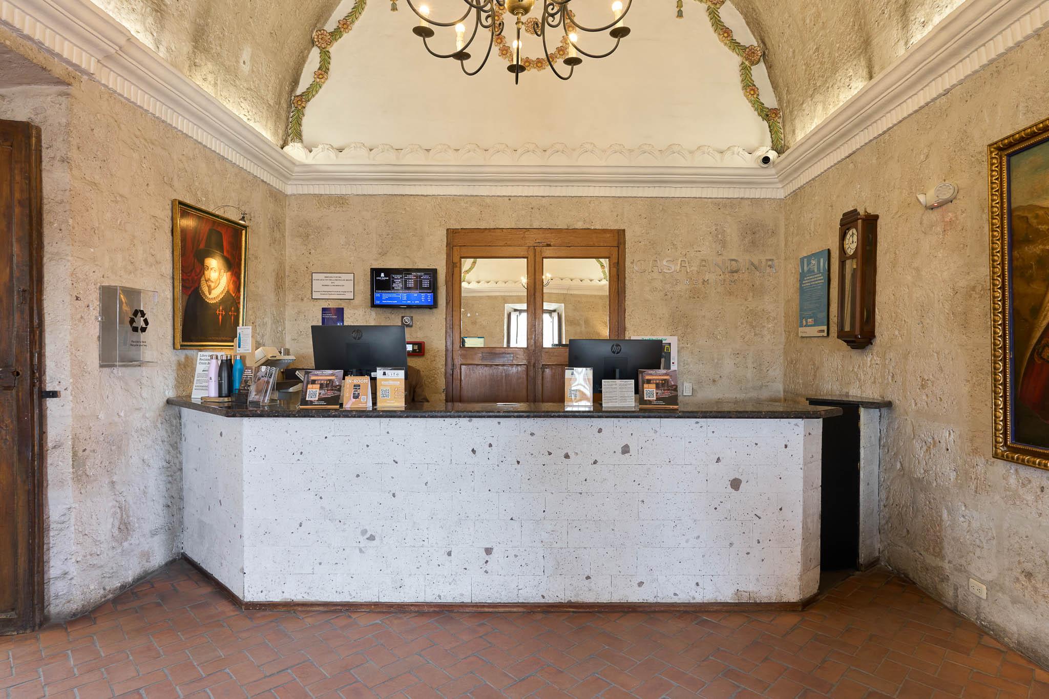 Vista Lobby Casa Andina Premium Arequipa