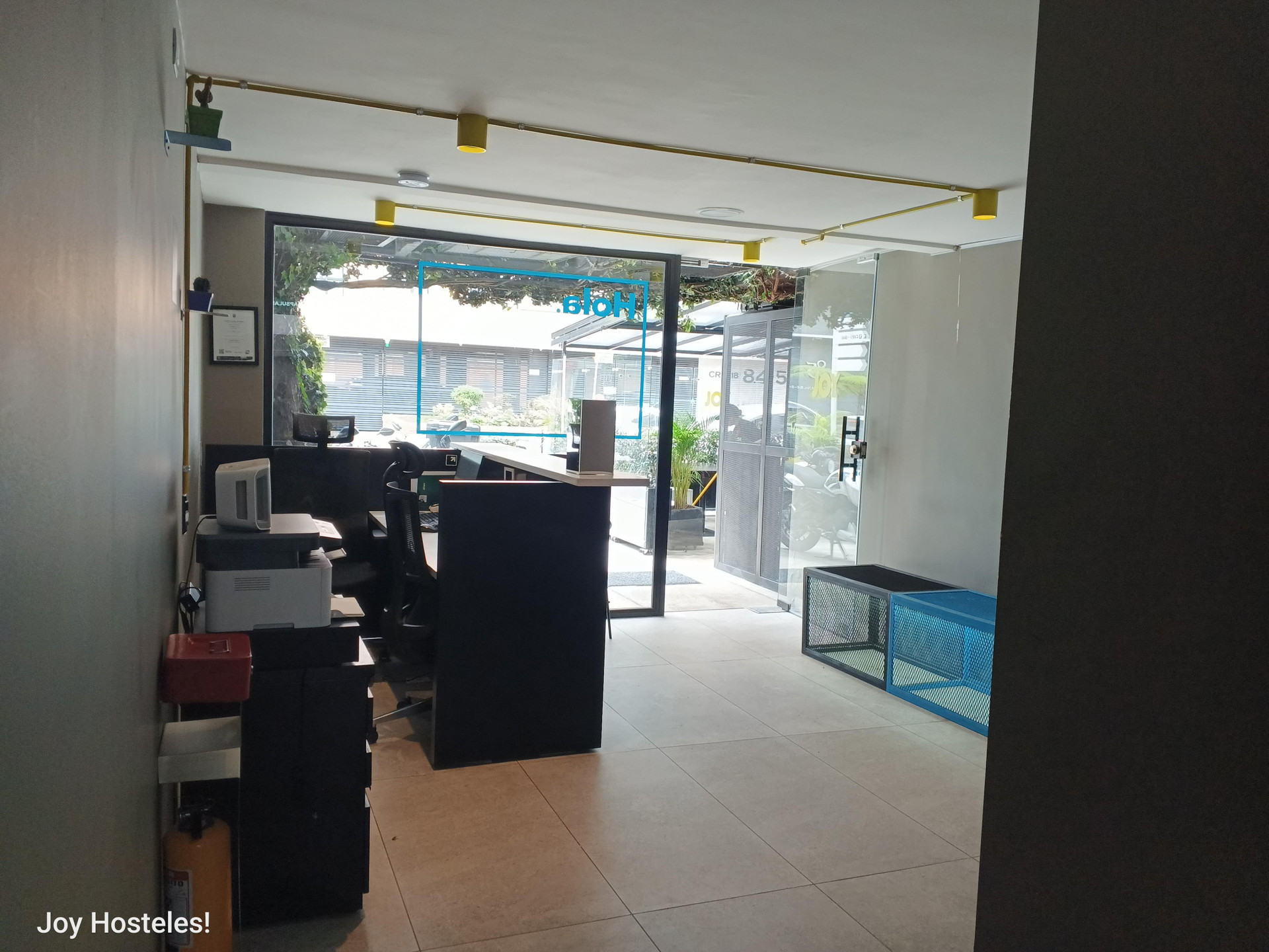 Vista Lobby Hostal Joy Calle 85