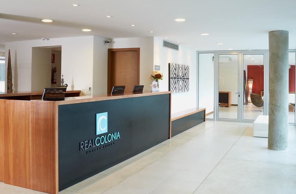 Vista Lobby Real Colonia Hotel & Suites