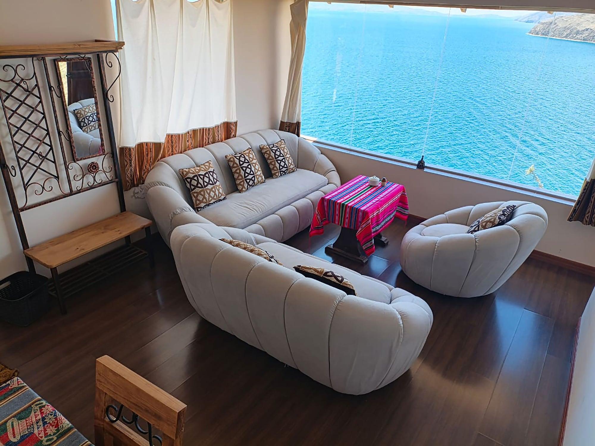 Equipamiento de Habitación Inti Illimani Lodge Isla del Sol Bolivia