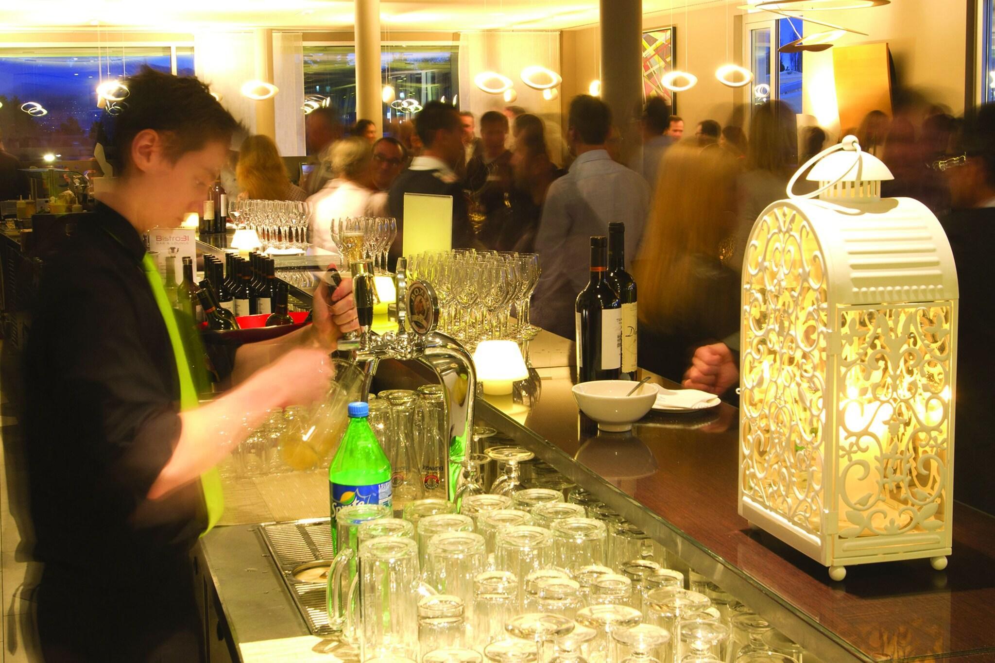Bar/Salón Starling Hotel Lausanne