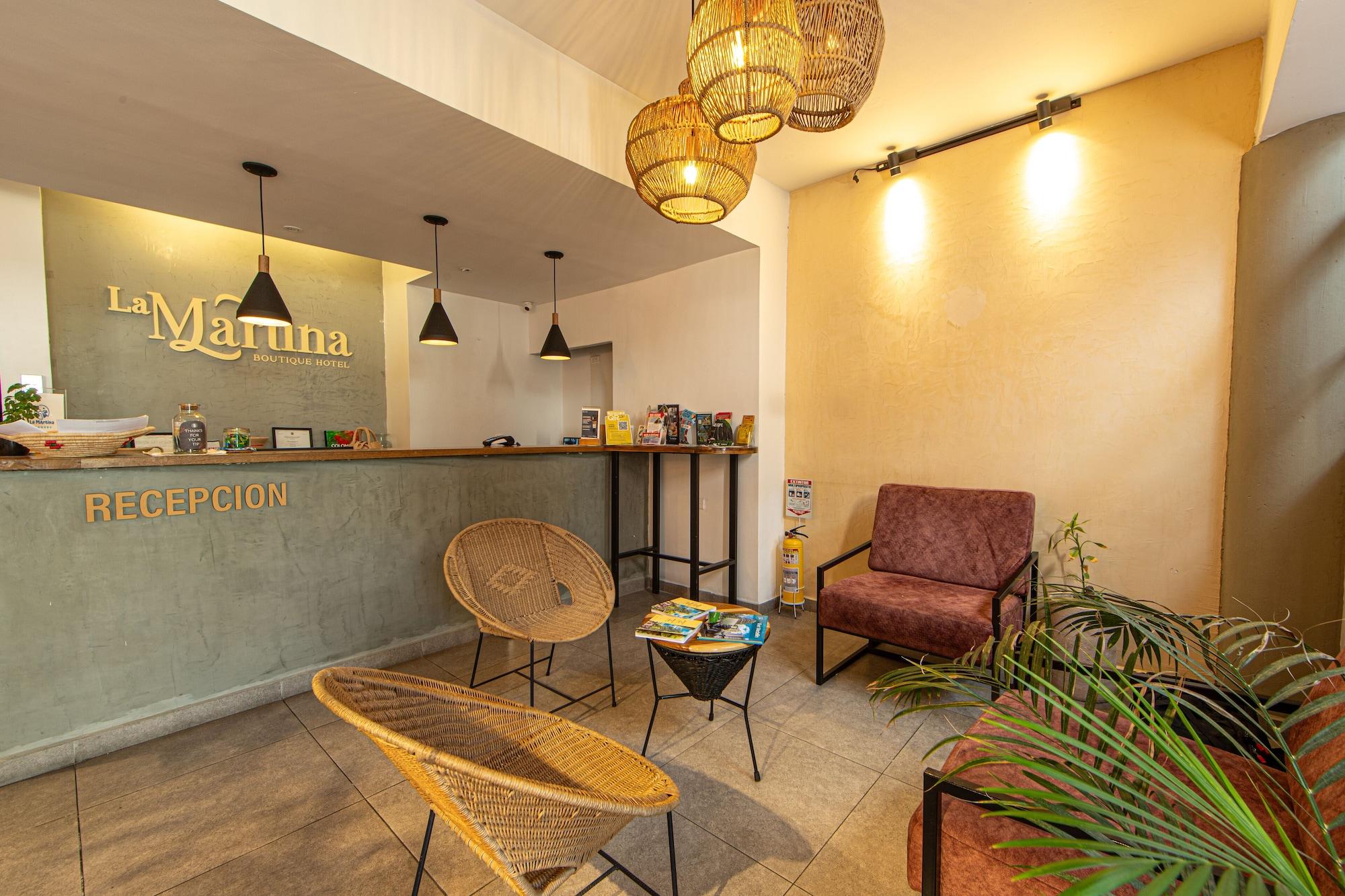 Vista Lobby La Martina Boutique Hotel