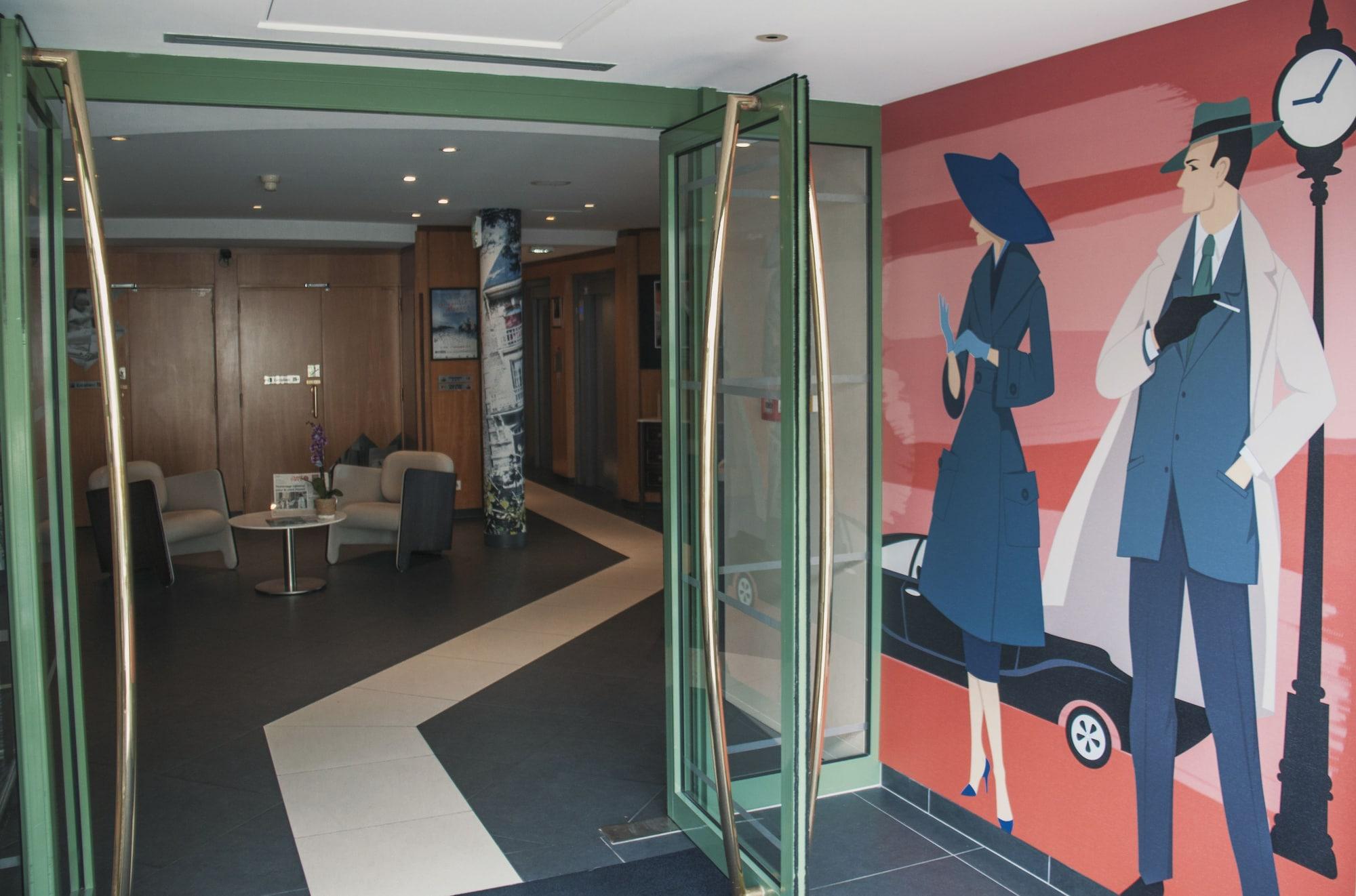 Vista Lobby Mercure Granville Le Grand Large