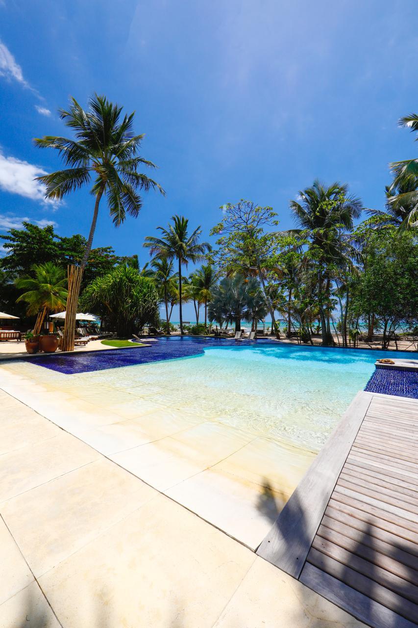 Vista Piscina Pousada Camurim Grande