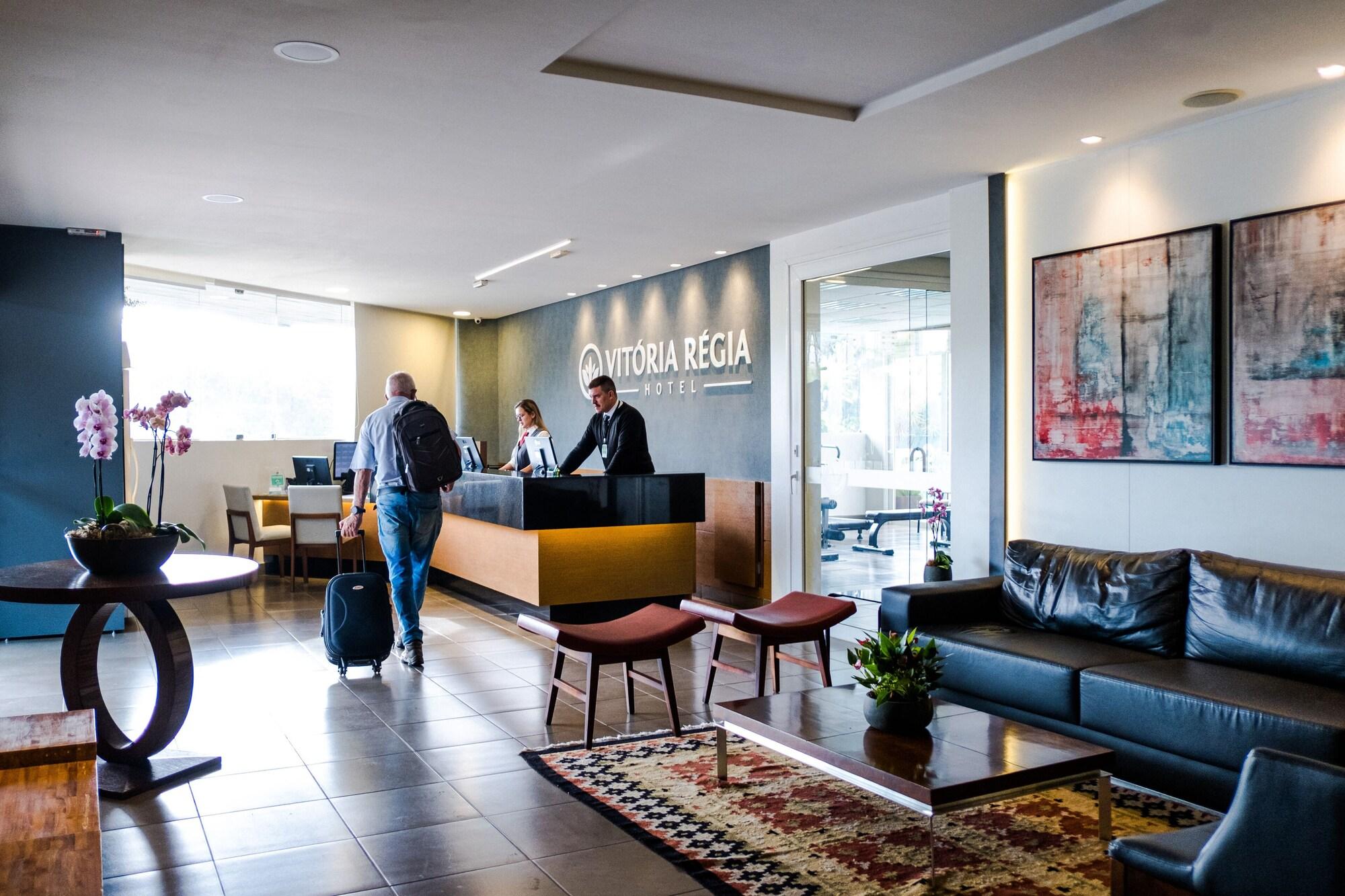 Vista Lobby Vitória Régia Hotel