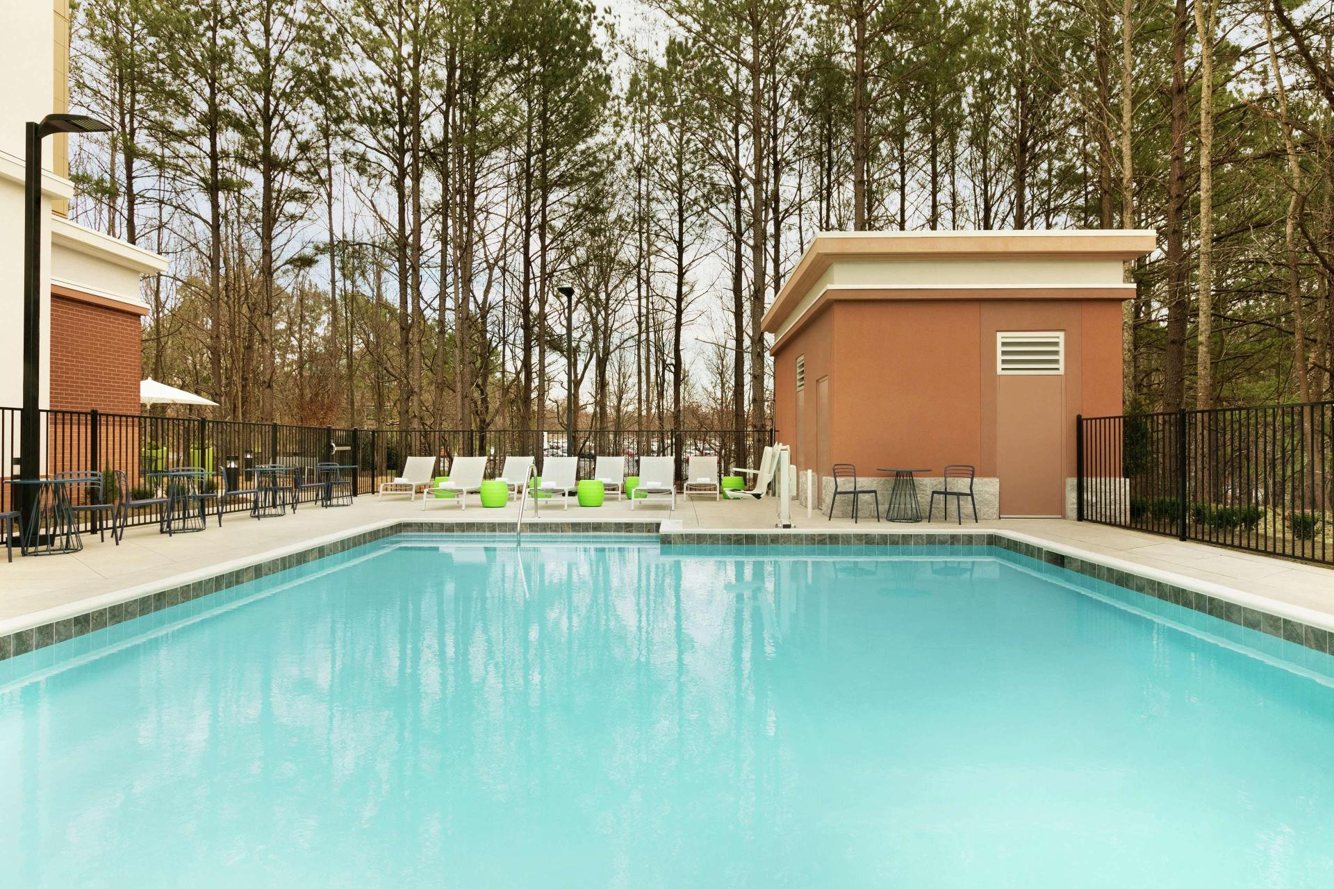 Vista Piscina Hampton Inn & Suites Johns Creek