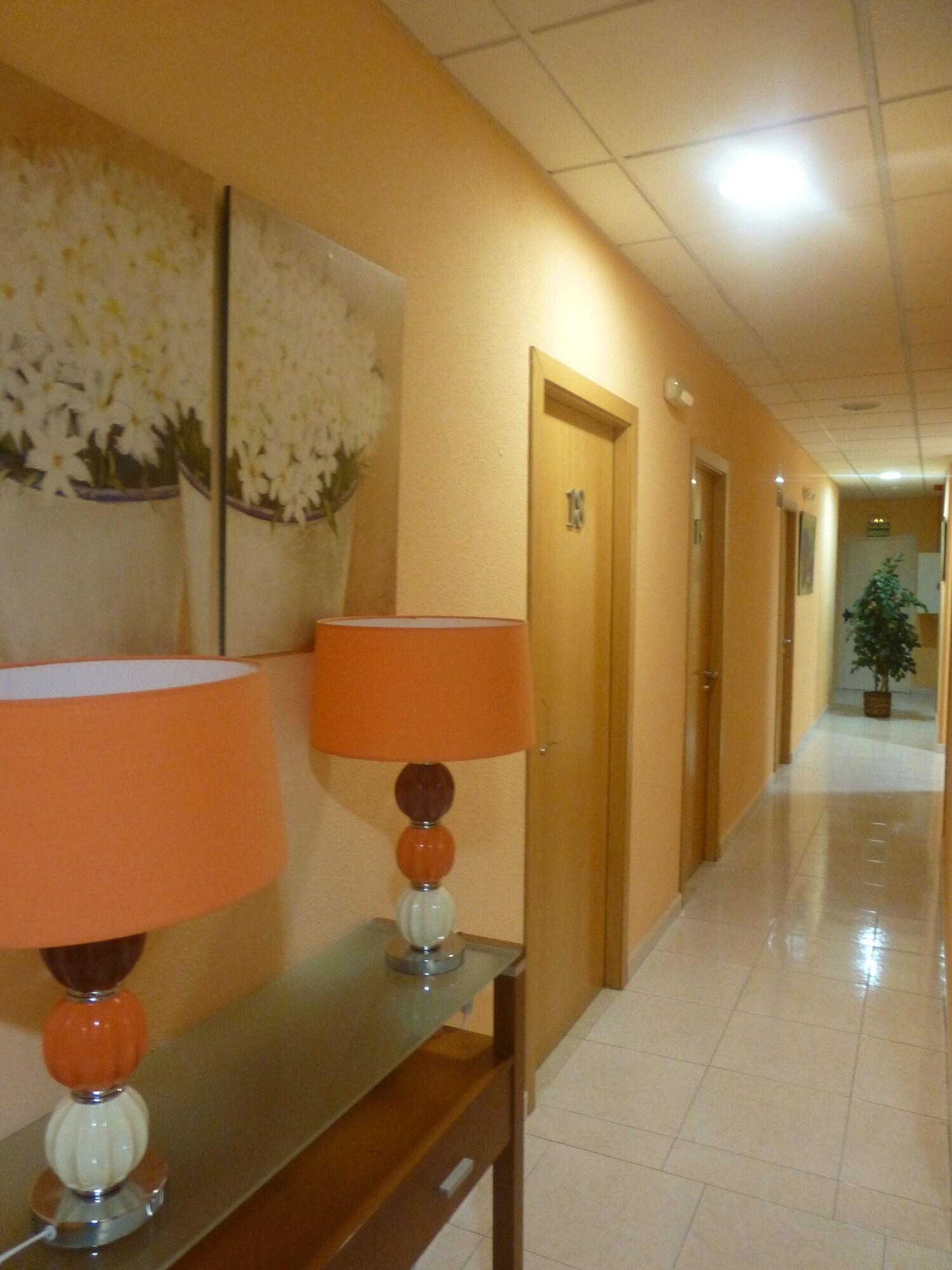 Vista Lobby Hostal El Val