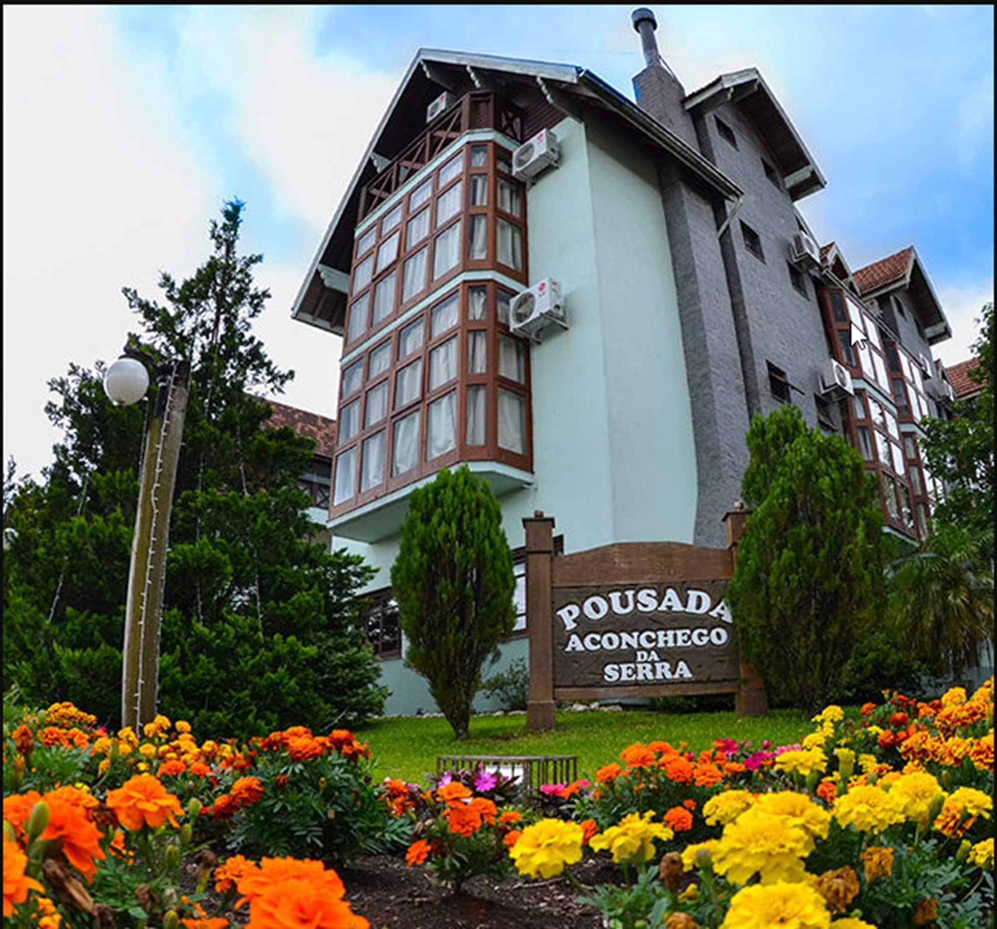Vista Exterior Hotel Aconchego da Serra