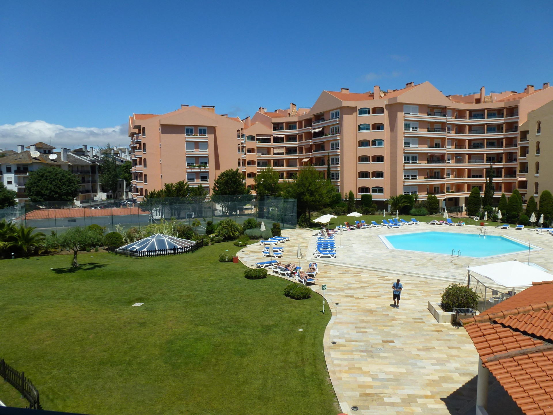 Vista Piscina Riviera Hotel Carcavelos