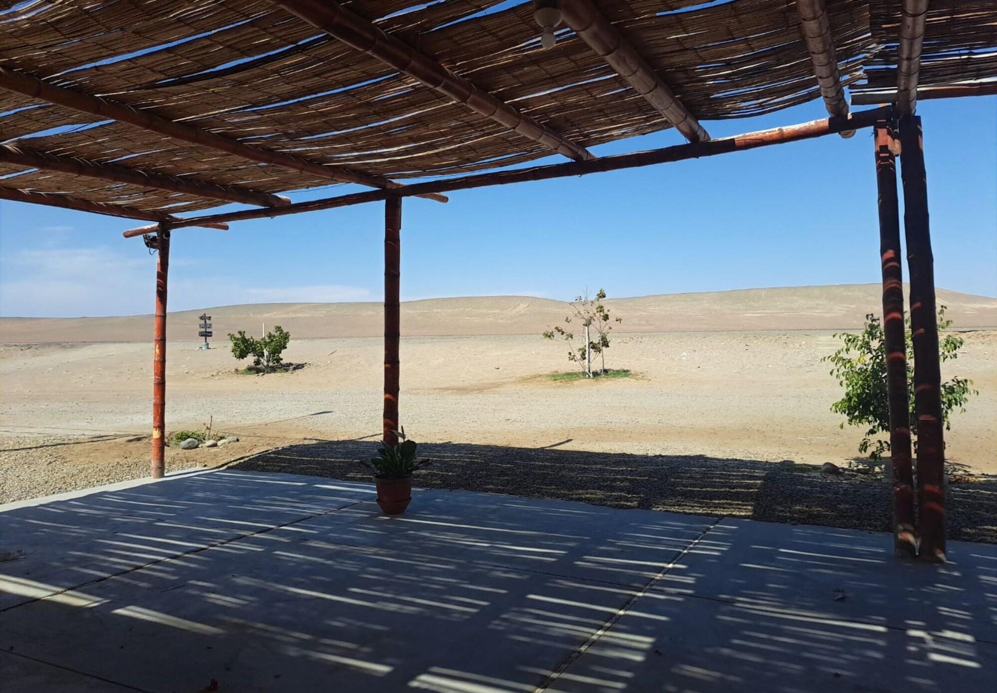 Vista Exterior Hospedaje La Ruta Paracas