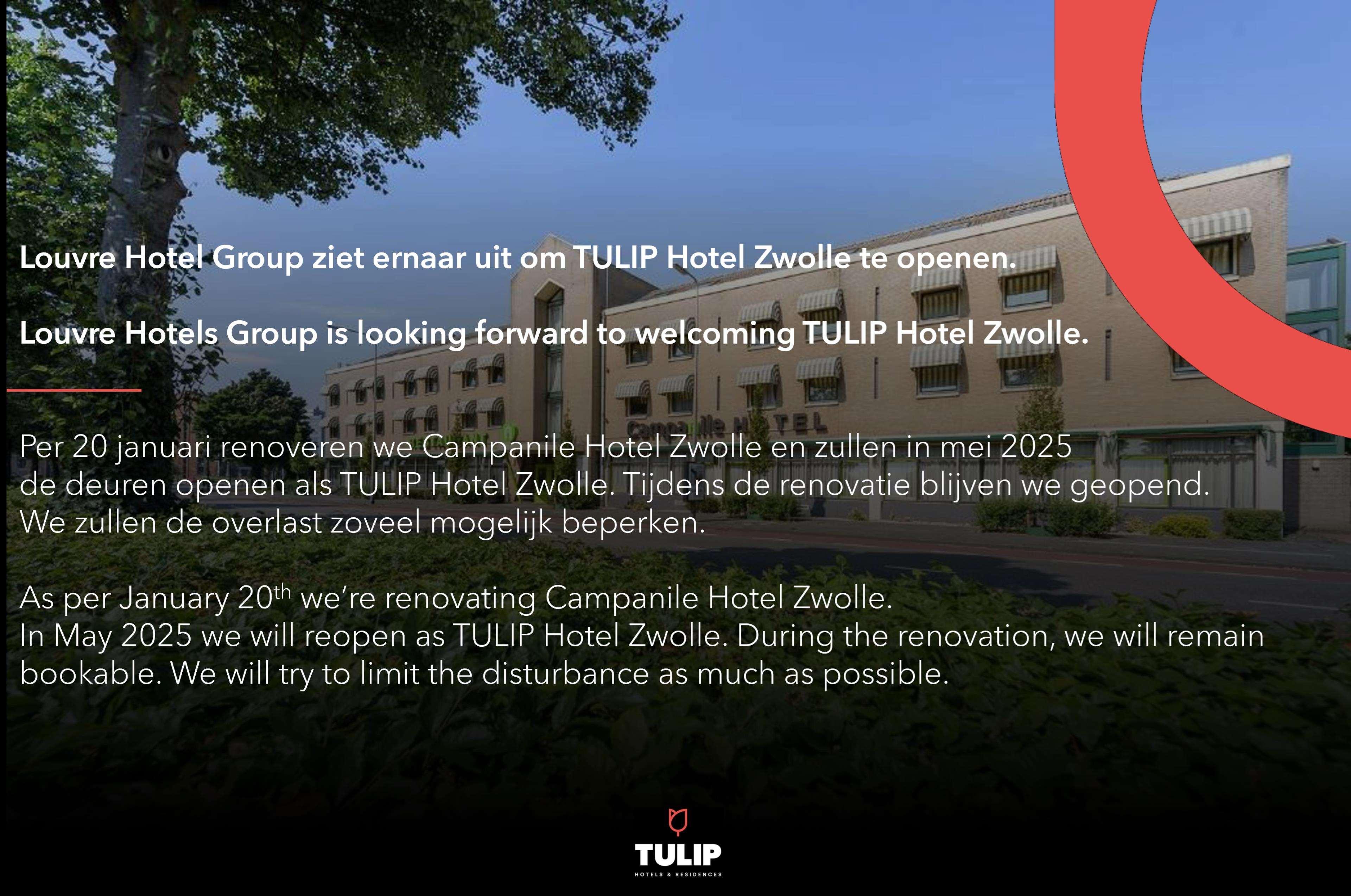 Vista Exterior Campanile Hotel Zwolle