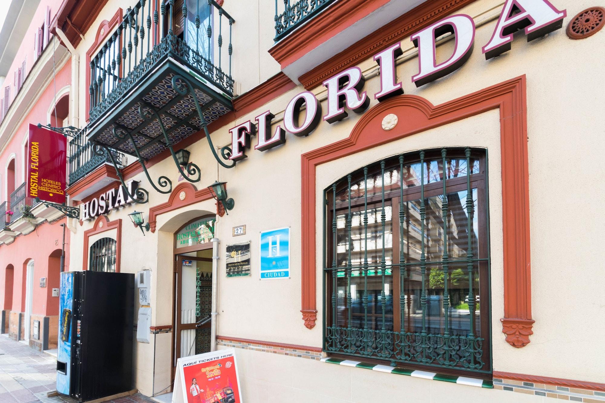 Vista Exterior Hostal Florida