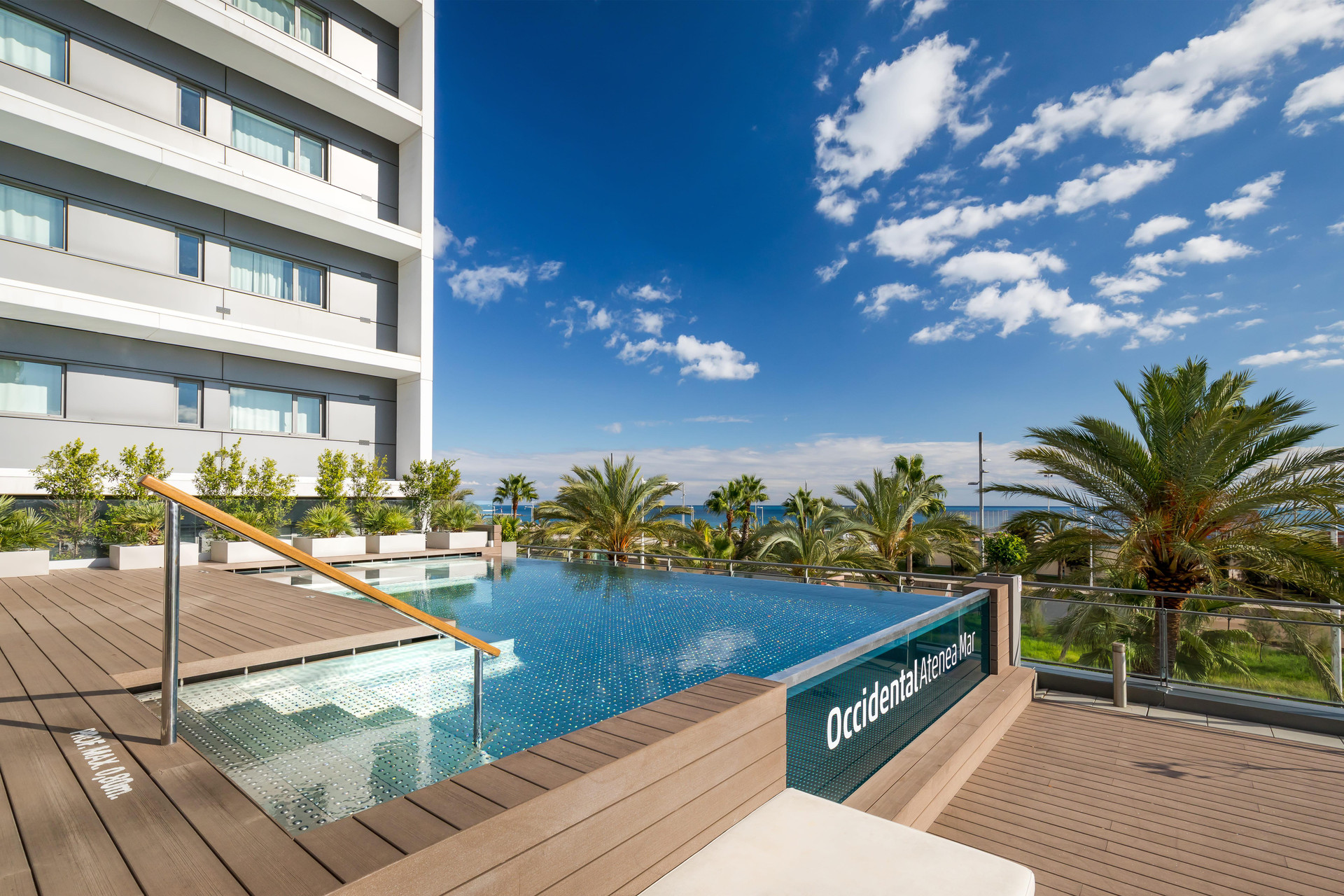 Vista Exterior Occidental Atenea Mar- Adults Only