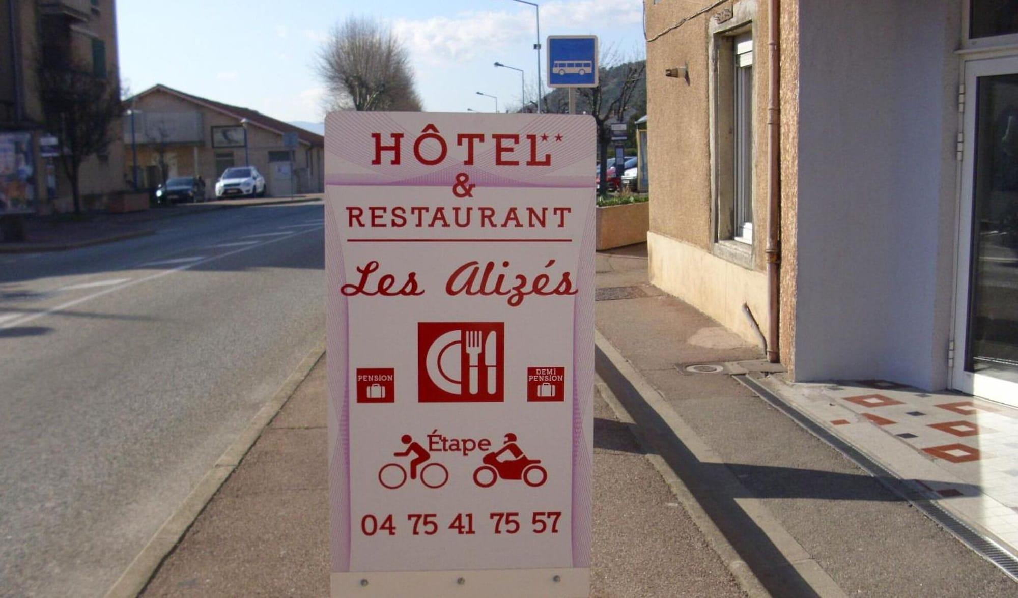 Vista Exterior Hotel Restaurant Les Alizes