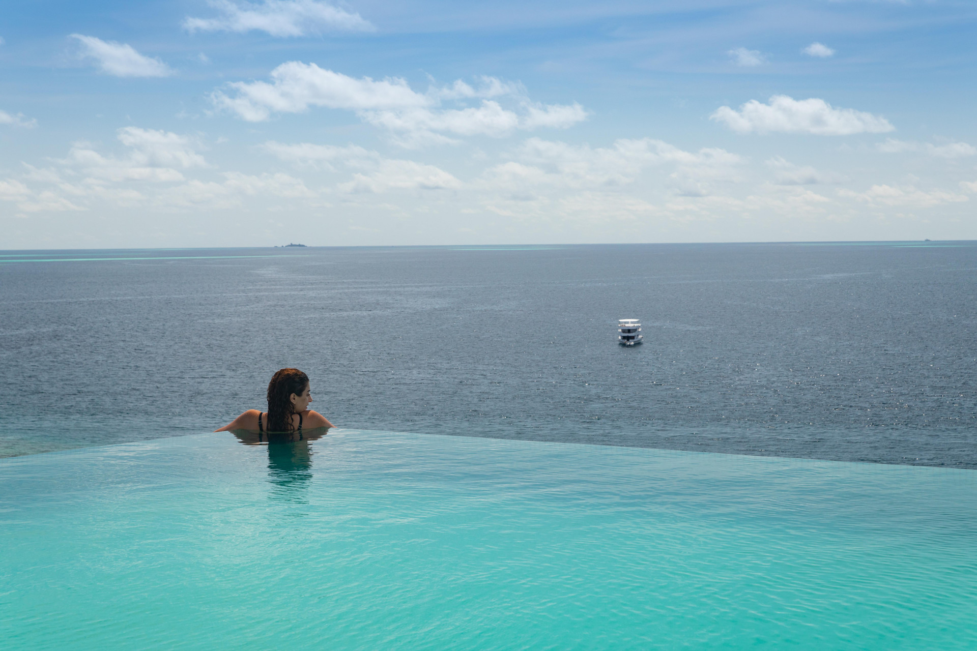 Vista Piscina Kaani Palm Beach