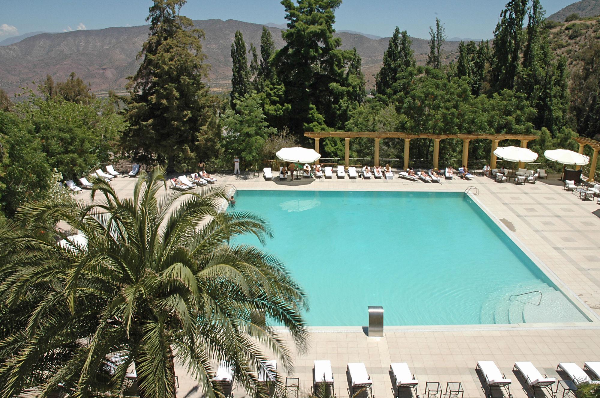Vista Piscina Termas de Jahuel Hotel & Spa