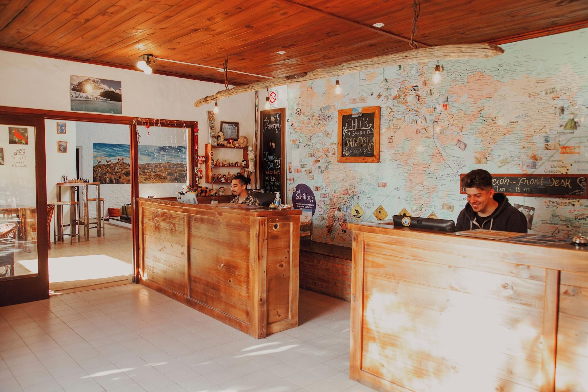 Vista Lobby Schilling Patagonia Travellers - Hostel