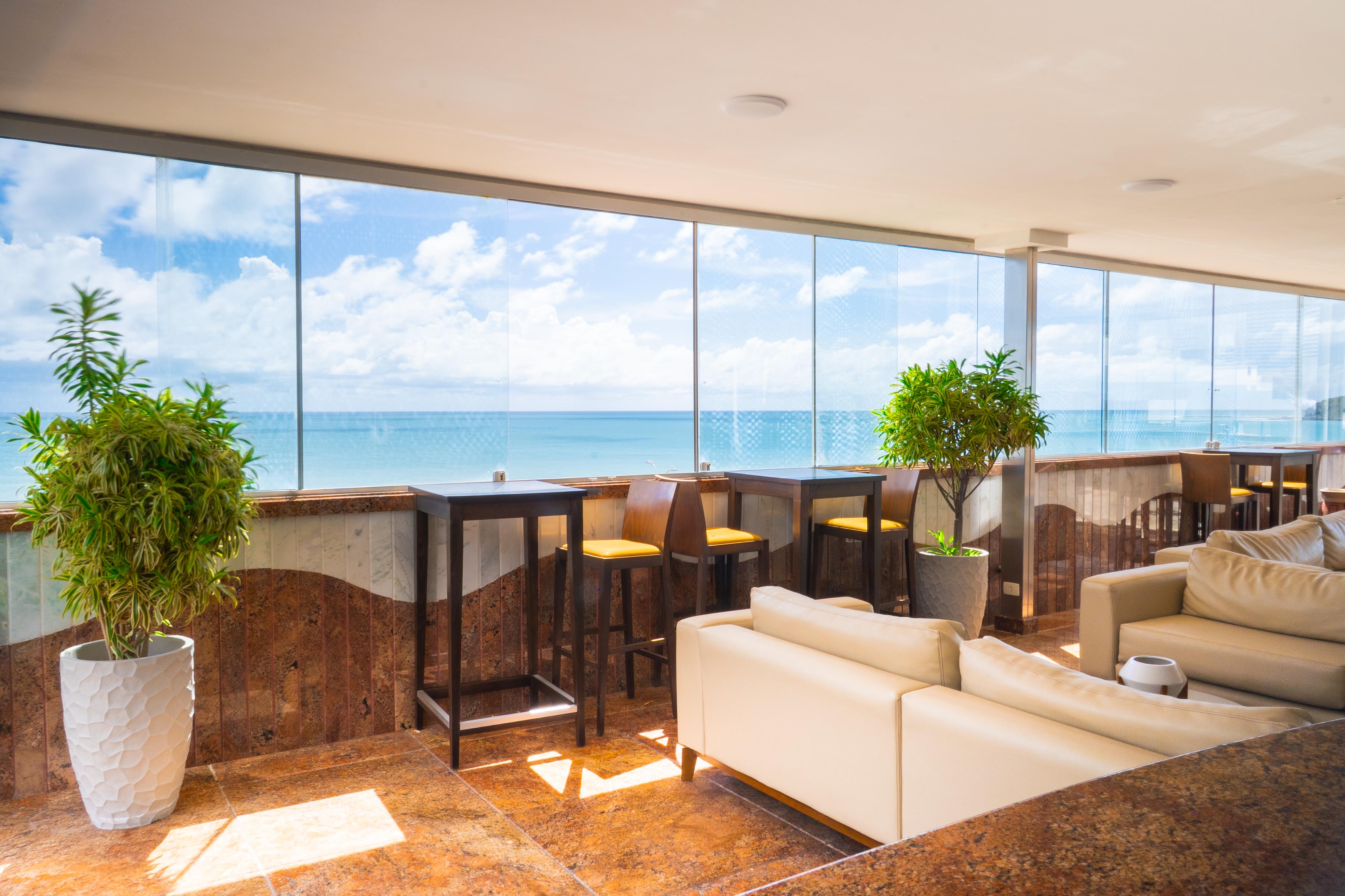 Vista Lobby Esmeralda Praia Hotel