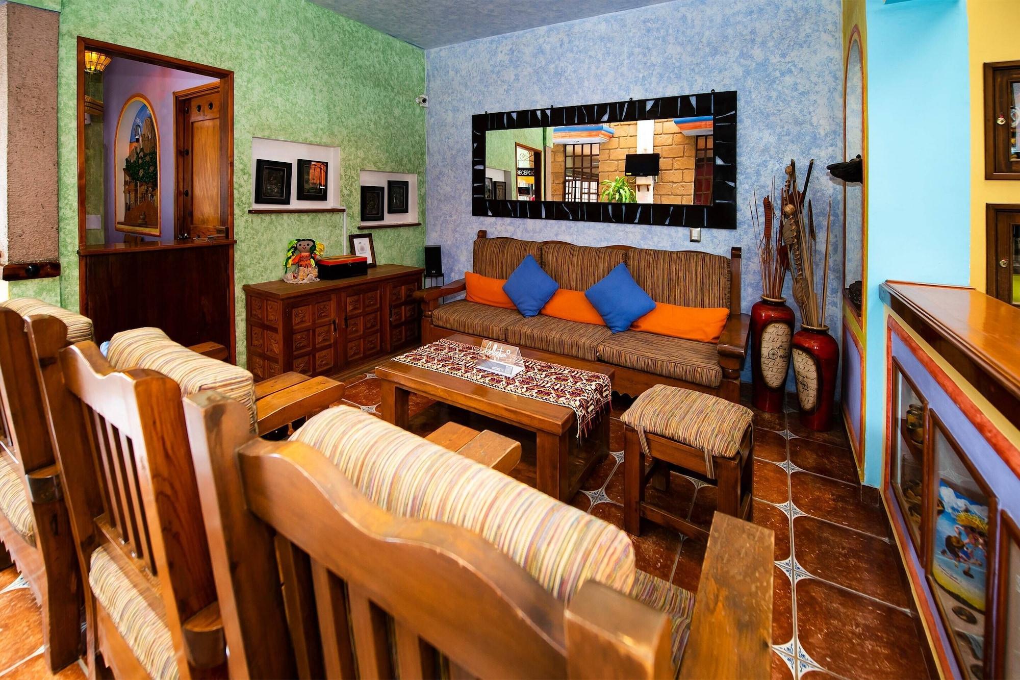 Vista Lobby La Casona Tequisquiapan Hotel & Spa