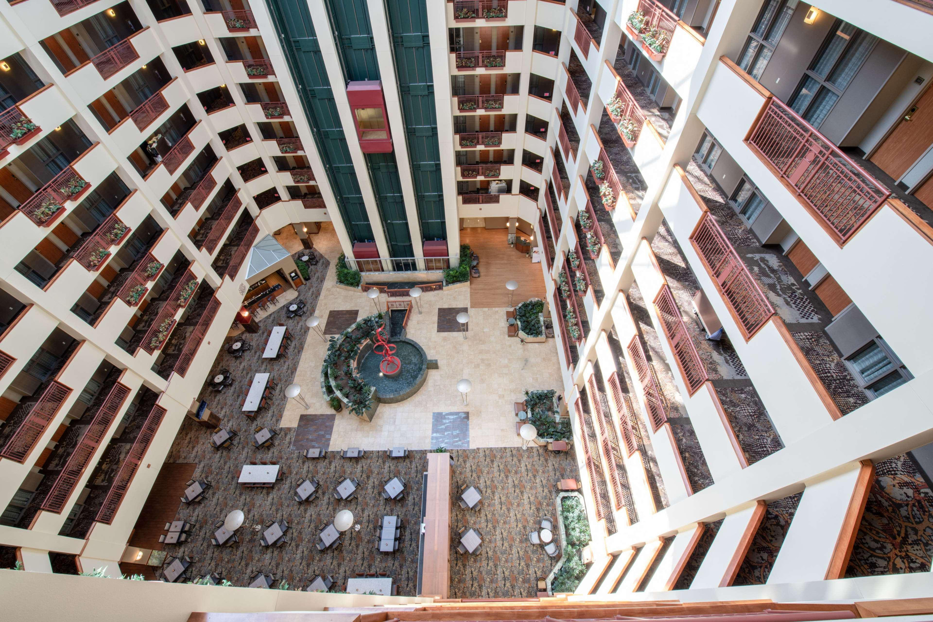 Vista Lobby Embassy Suites Northwest Arkansas