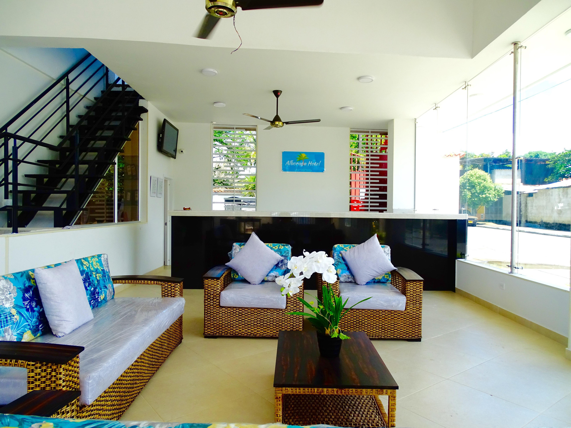 Vista Lobby Alborada Hotel Melgar