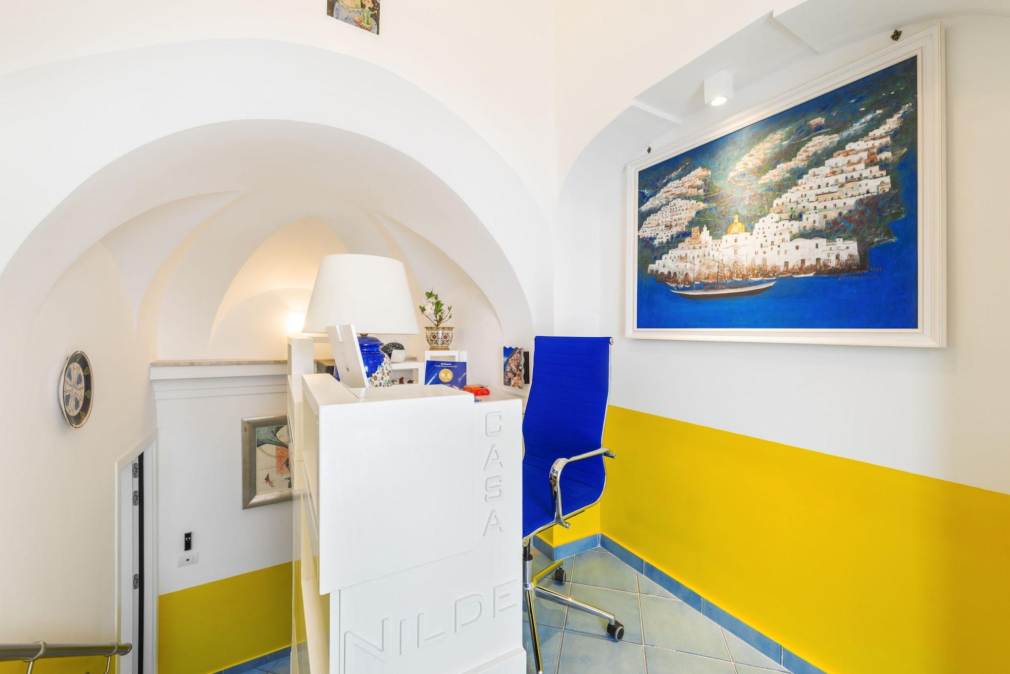 Vista Lobby B&B Casa Nilde Positano
